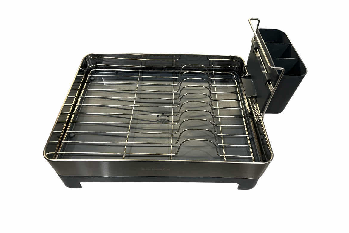 Photo 3 of SONGMICS PORTABLE DISH & UTENSIL DRYING RACK 18.5” X 12.5” H9.5”