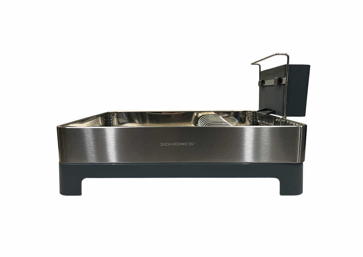 Photo 1 of SONGMICS PORTABLE DISH & UTENSIL DRYING RACK 18.5” X 12.5” H9.5”