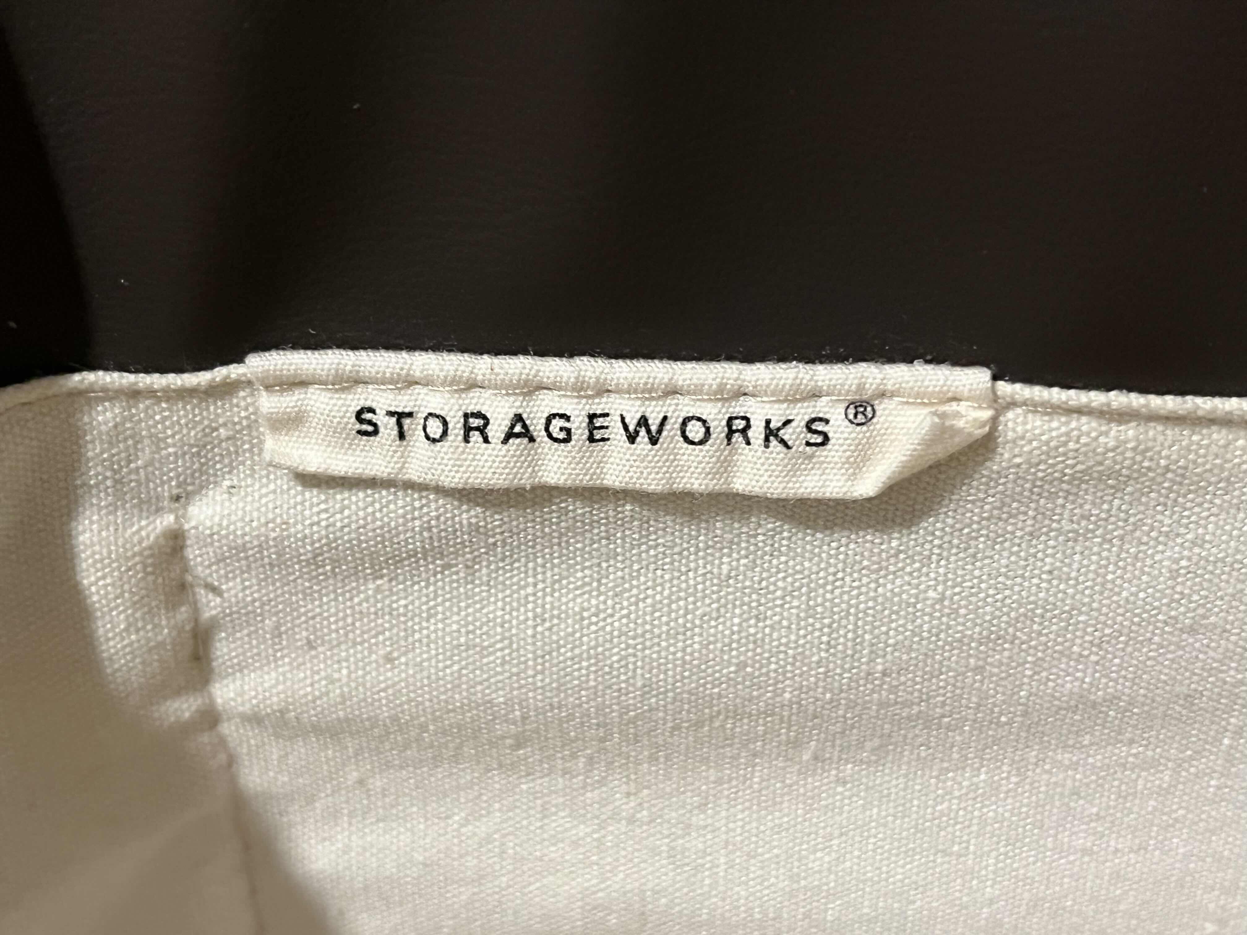 Photo 3 of STORAGEWORKS ROLLING LAUNDRY BIN 18” X 18” H31”