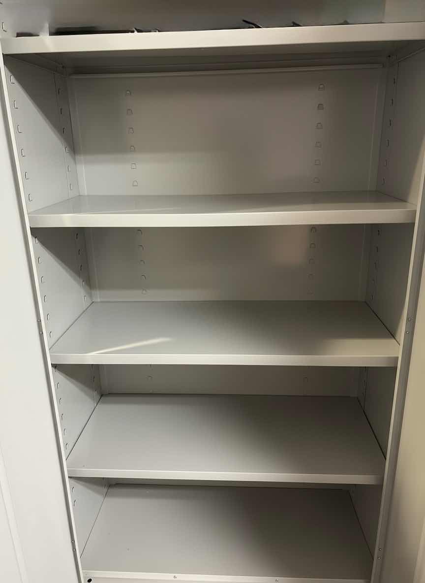 Photo 3 of ALERA METAL STORAGE CABINET 36”X18”H72”