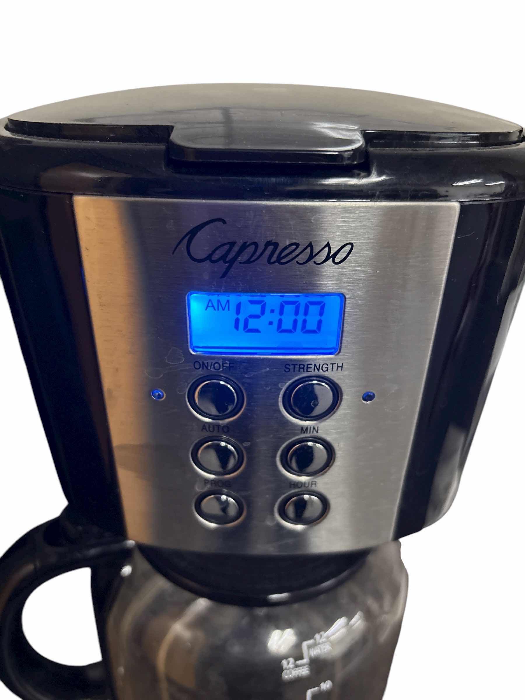 Photo 2 of CAPRESSO 12-CUP COFFEE MAKER