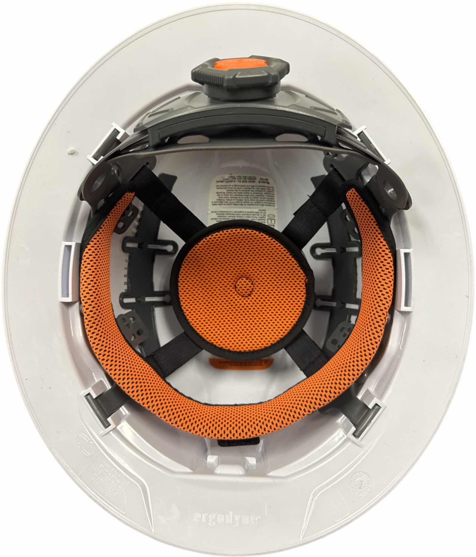 Photo 1 of ERGODYNE SKULLERZ HEAD PROTECTION HARD HAT WITH LED LIGHT WHITE MEDIUM