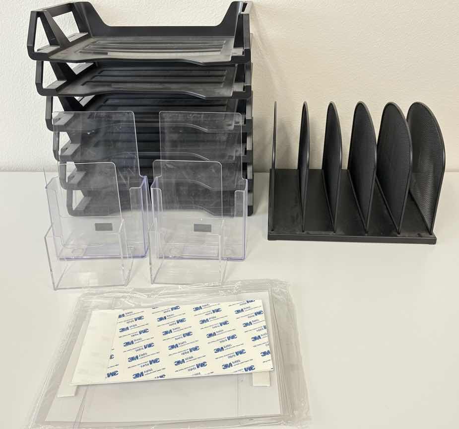 Photo 1 of OFFICE DESKTOP ORGANIZING SUPPLIES