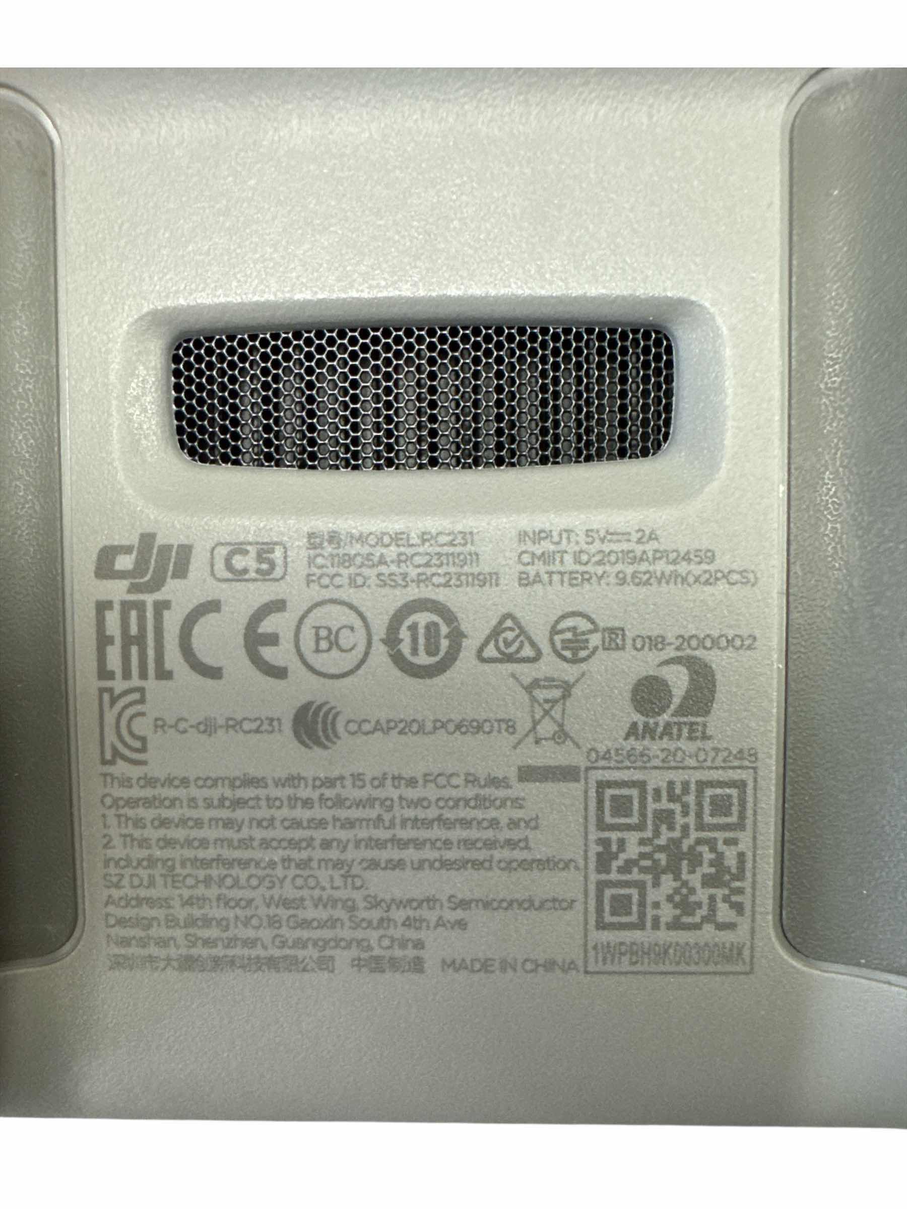 Photo 1 of DJI MAVIC BAG WITH ACCESSORIES DRONE NOT INCLUDED 10” X4” X H8”