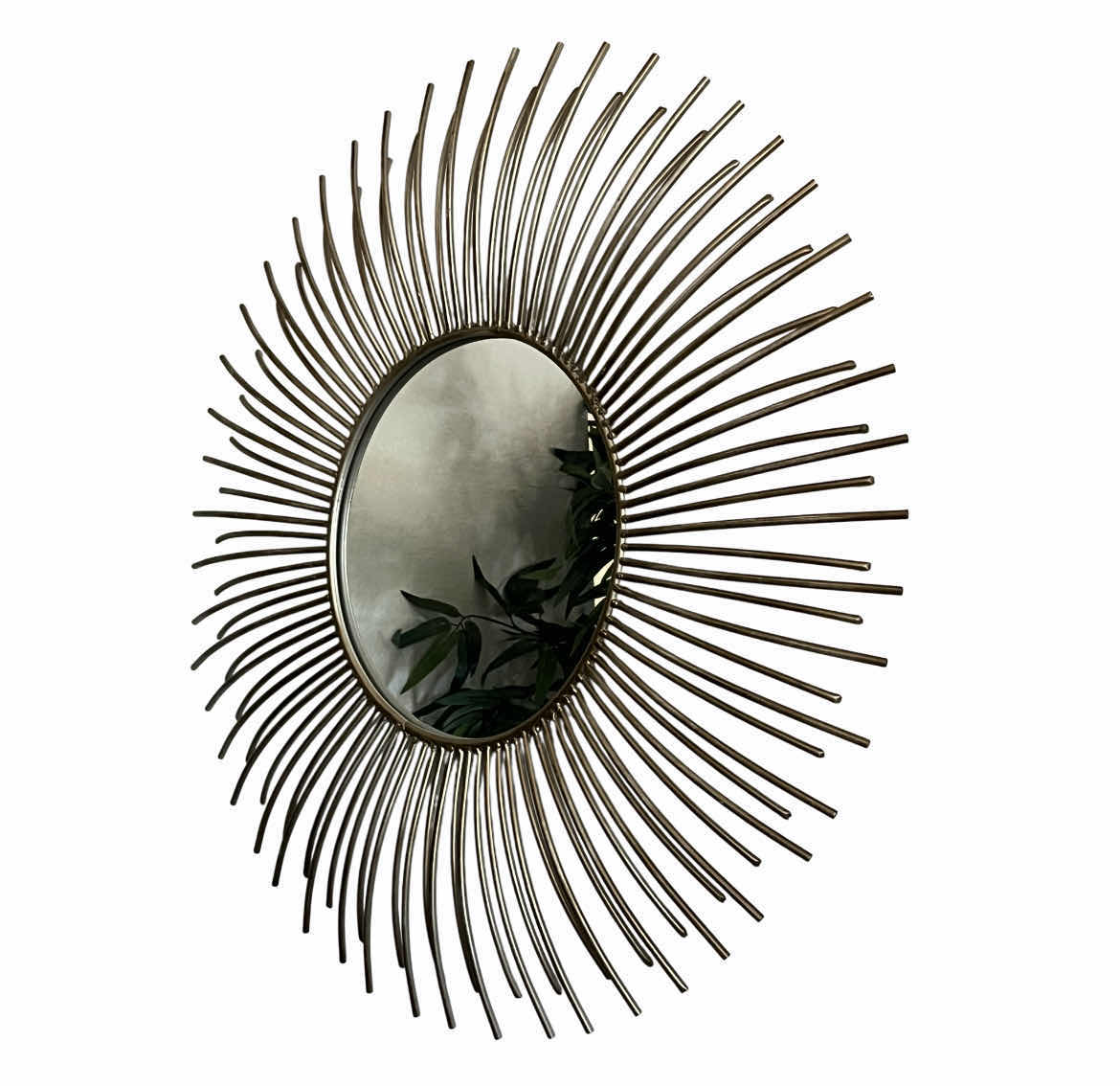 Photo 1 of AT HOME WELDED STEEL SUNBURST STYLE MIRROR 30”