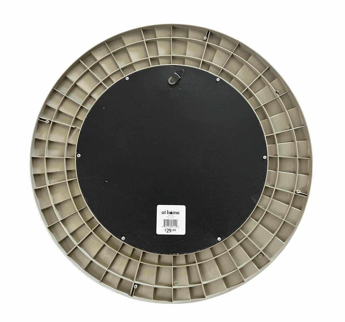 Photo 1 of AT HOME MULTI-PANELED ROUND FRAMED MIRROR 20”