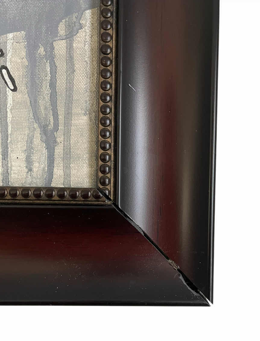 Photo 1 of FALL TREES SIGNED BY GIGI FRAMED CANVAS ARTWORK 21” X 25”