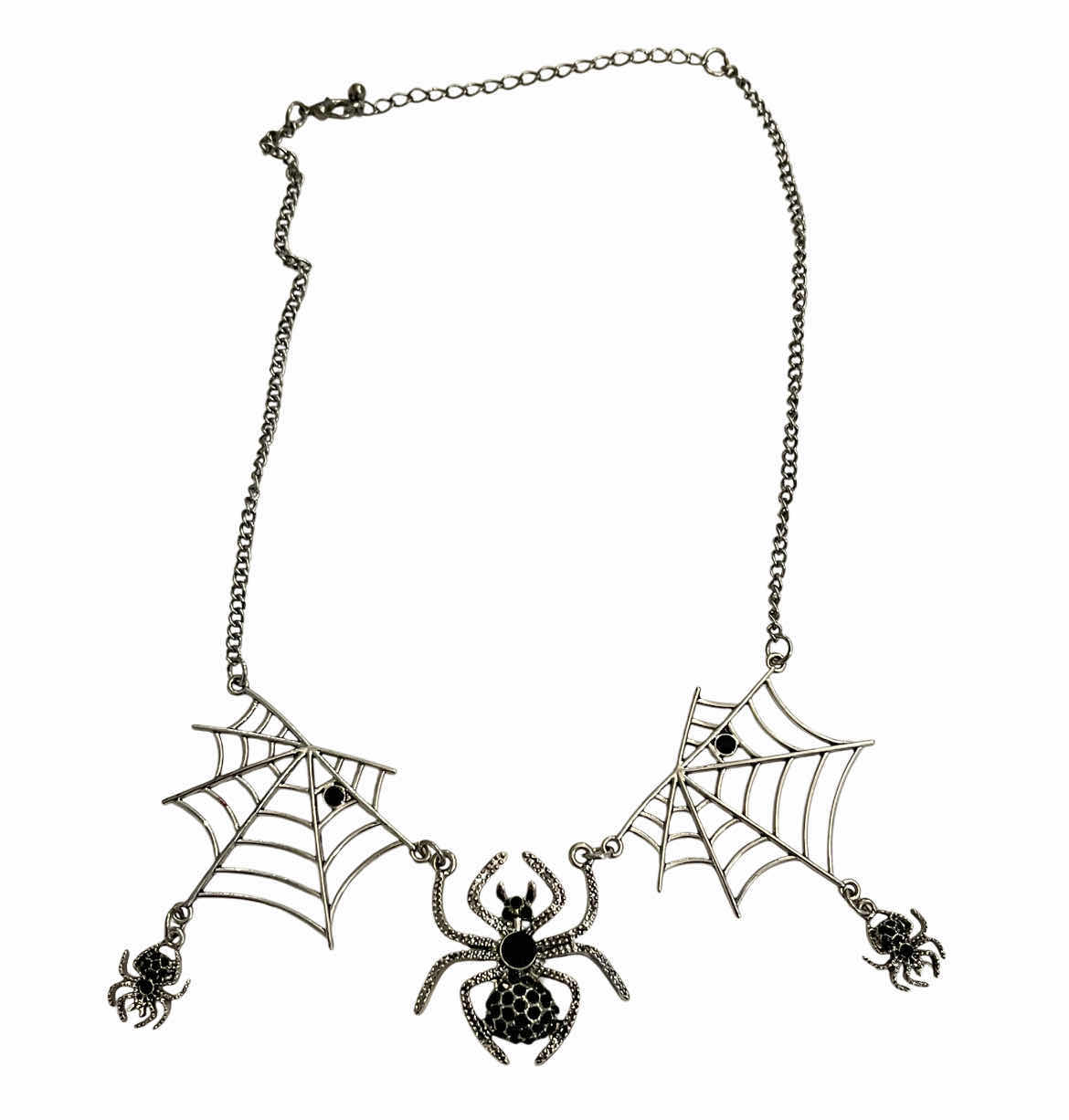 Photo 1 of HALLOWEEN SPIDER THEMED FASHION JEWELRY NECKLACE & EARRINGS