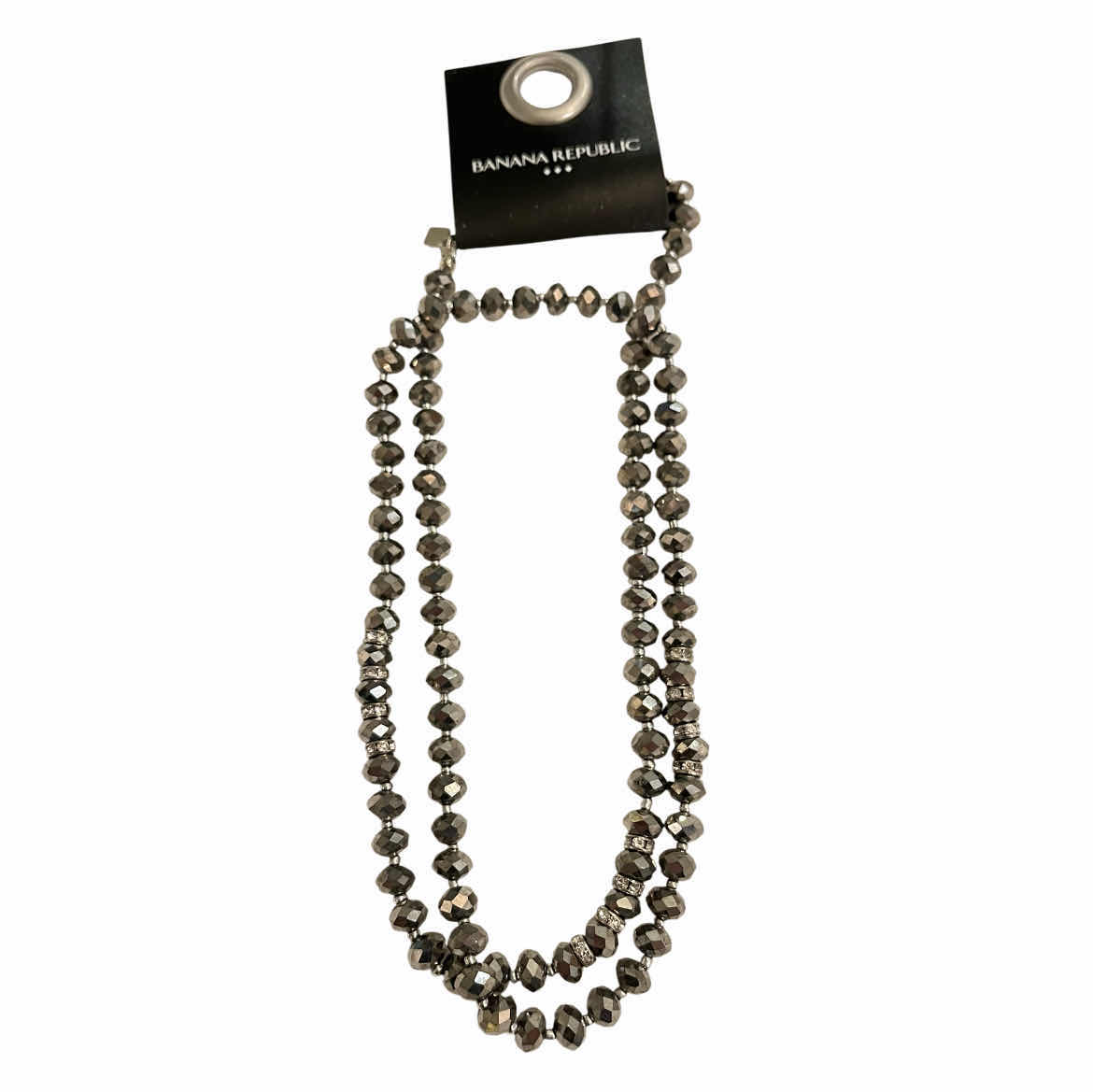 Photo 1 of NEW BANANA REPUBLIC FASHION JEWELRY 30” NECKLACE & EARRINGS