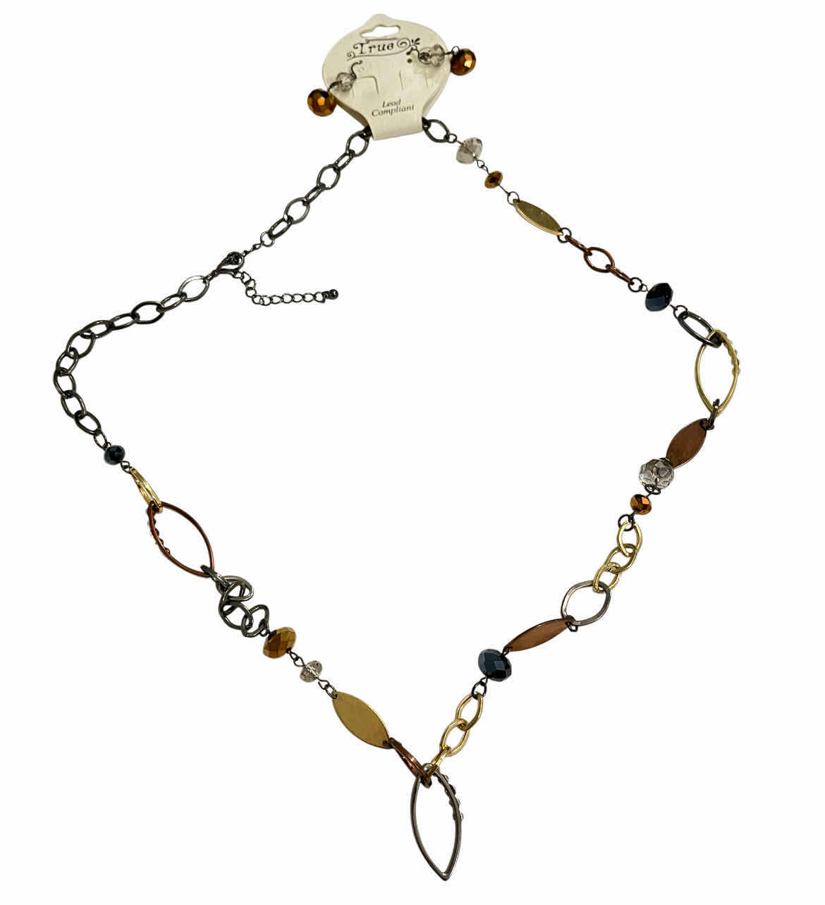 Photo 1 of NEW TRUE FASHION JEWELRY 30” NECKLACE & EARRING SET