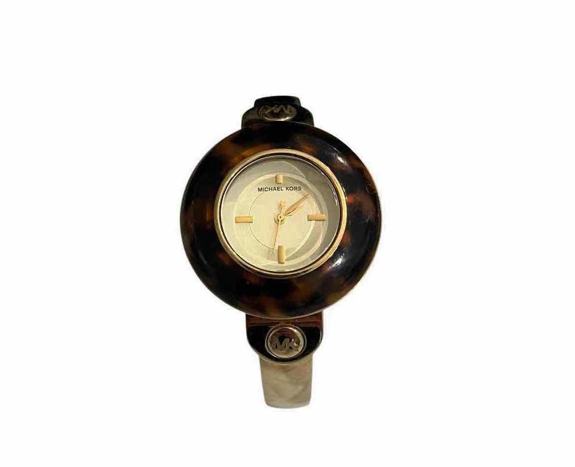 Photo 1 of MICHAEL KORS VINTAGE STAINLESS STEEL 16MM STRAP WOMENS WATCH