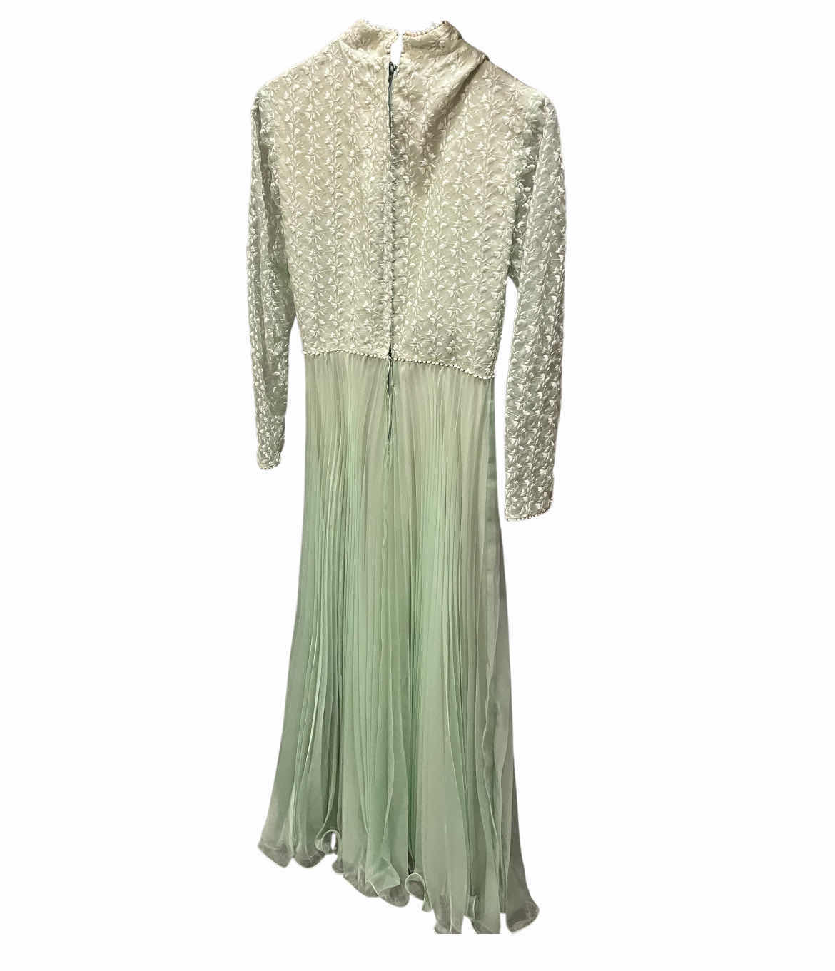 Photo 1 of LADYS GARMENT WORKERS UNION VINTAGE LIGHT GREEN DRESS WOMENS SIZE PETITE SMALL