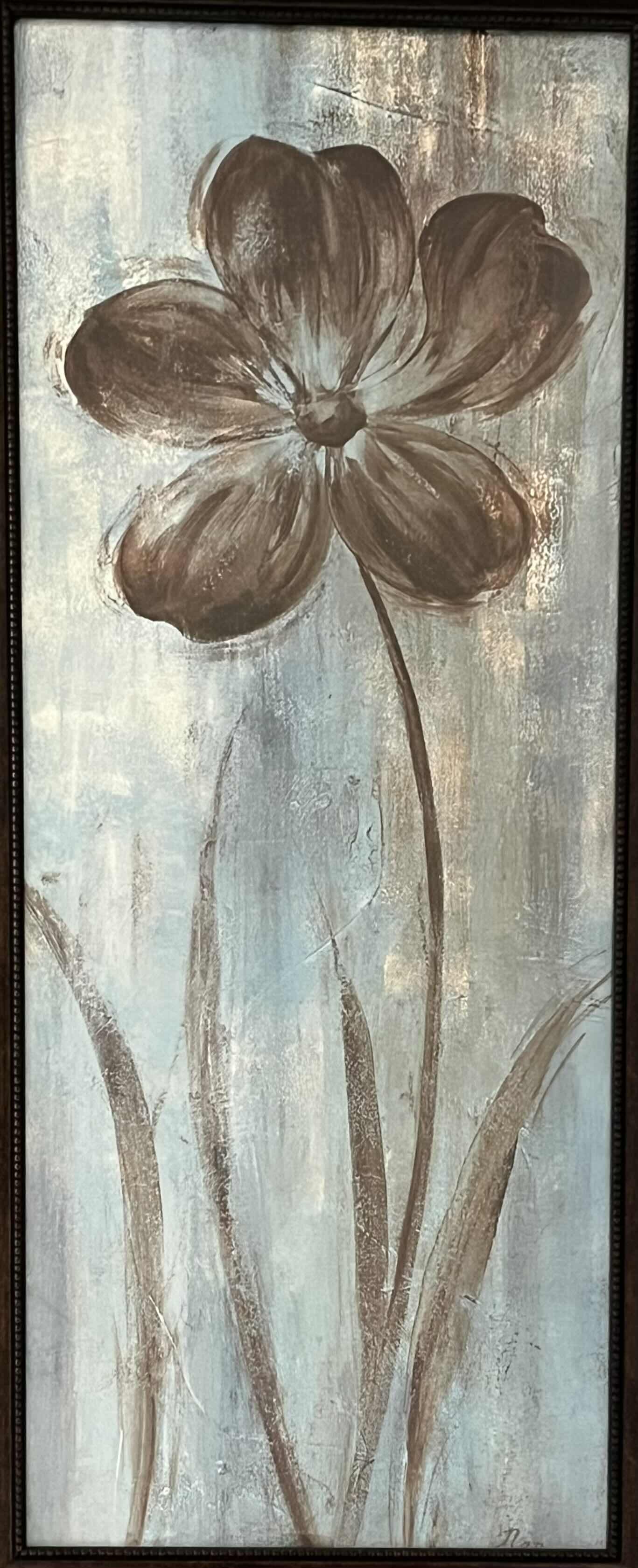 Photo 1 of MAYS ARRIVAL II BY NAN FRAMED ARTWORK 21” X 45”