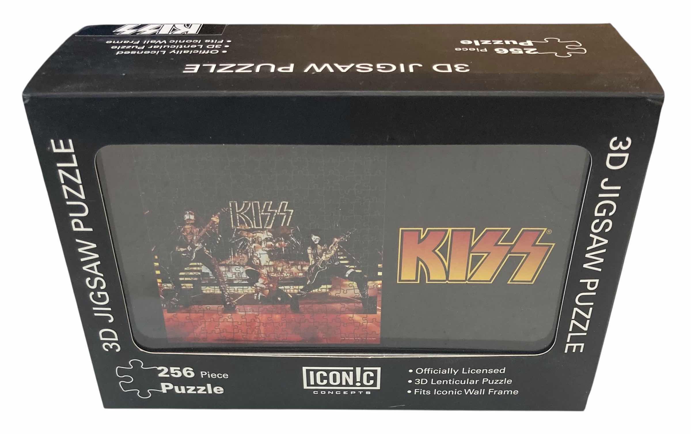 Photo 1 of NEW ICONIC CONCEPTS KISS 3D JIGSAW PUZZLE