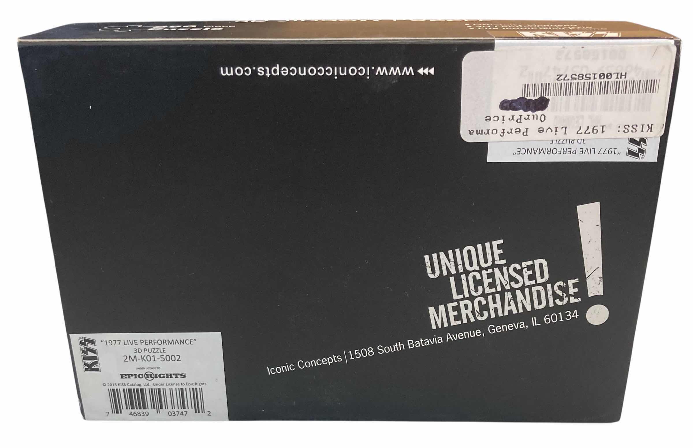 Photo 1 of NEW ICONIC CONCEPTS KISS 3D JIGSAW PUZZLE