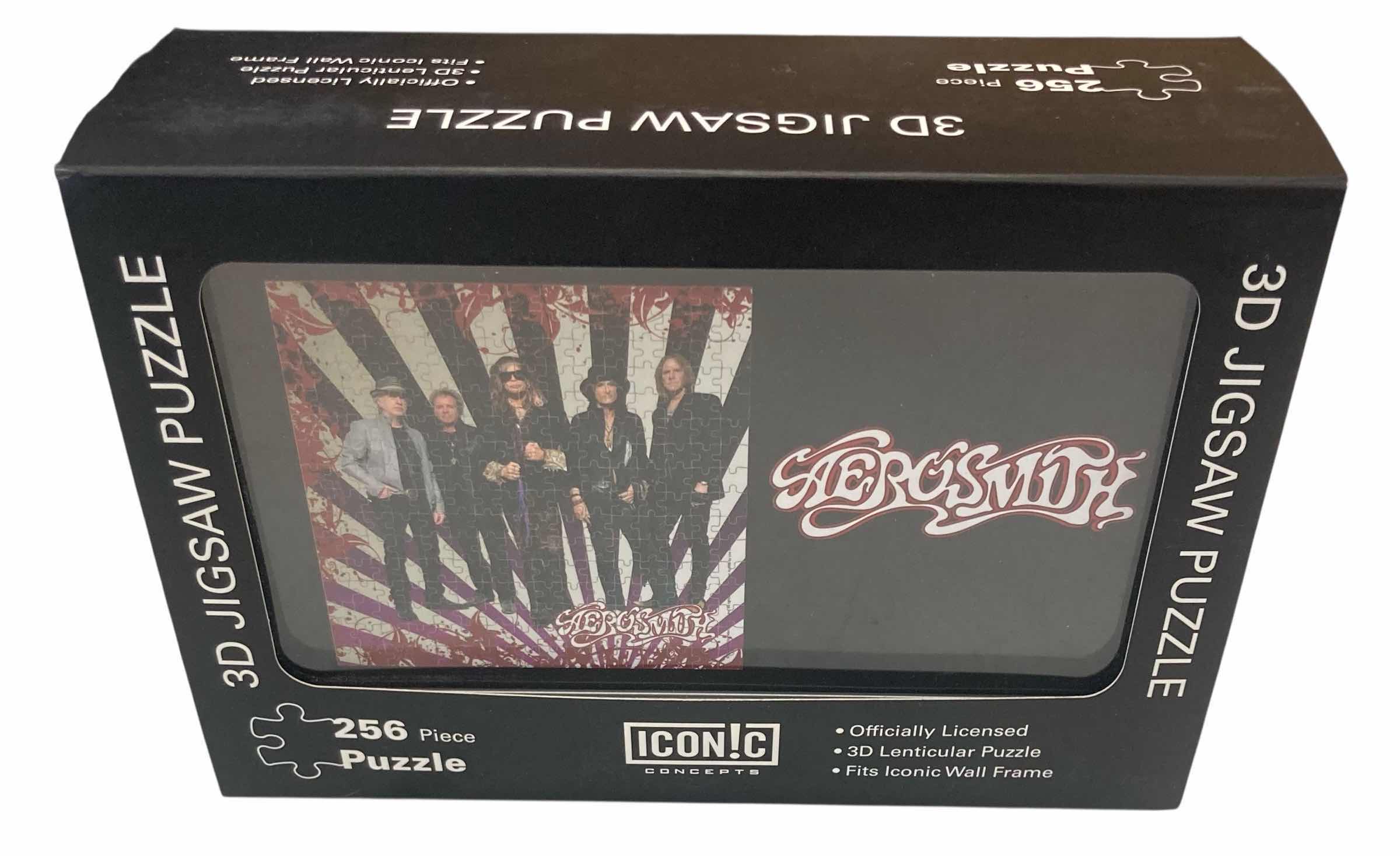 Photo 1 of NEW ICONIC CONCEPTS AEROSMITH 3D JIGSAW PUZZLE