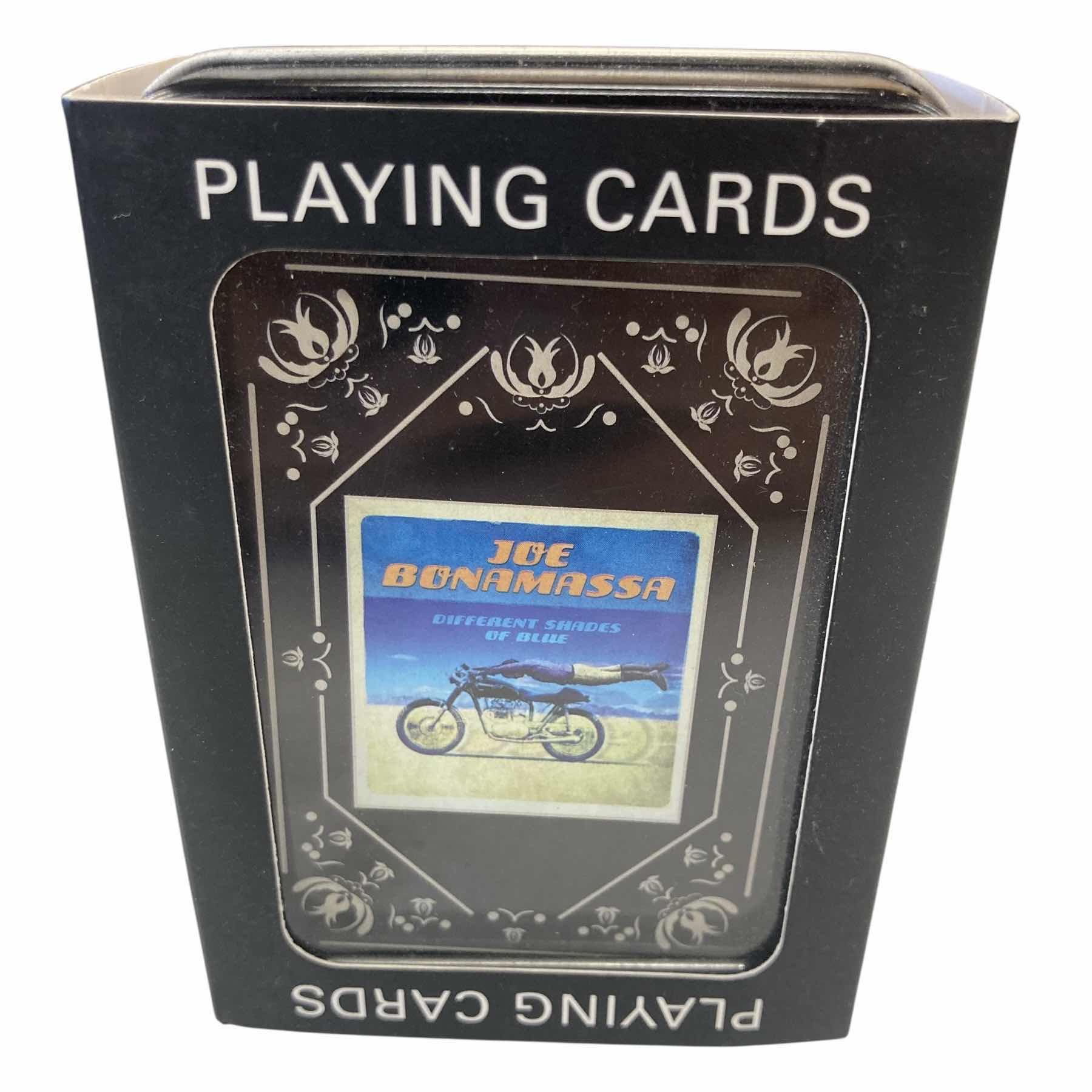 Photo 1 of NEW JOE BONAMASSA PLAYING CARDS 2SETS
