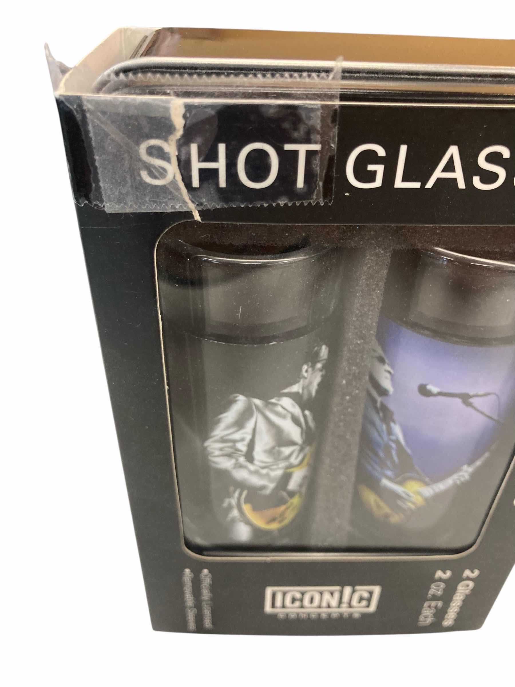 Photo 1 of NEW ICONIC CONCEPTS JOE BONAMASSA SHOT GLASSES