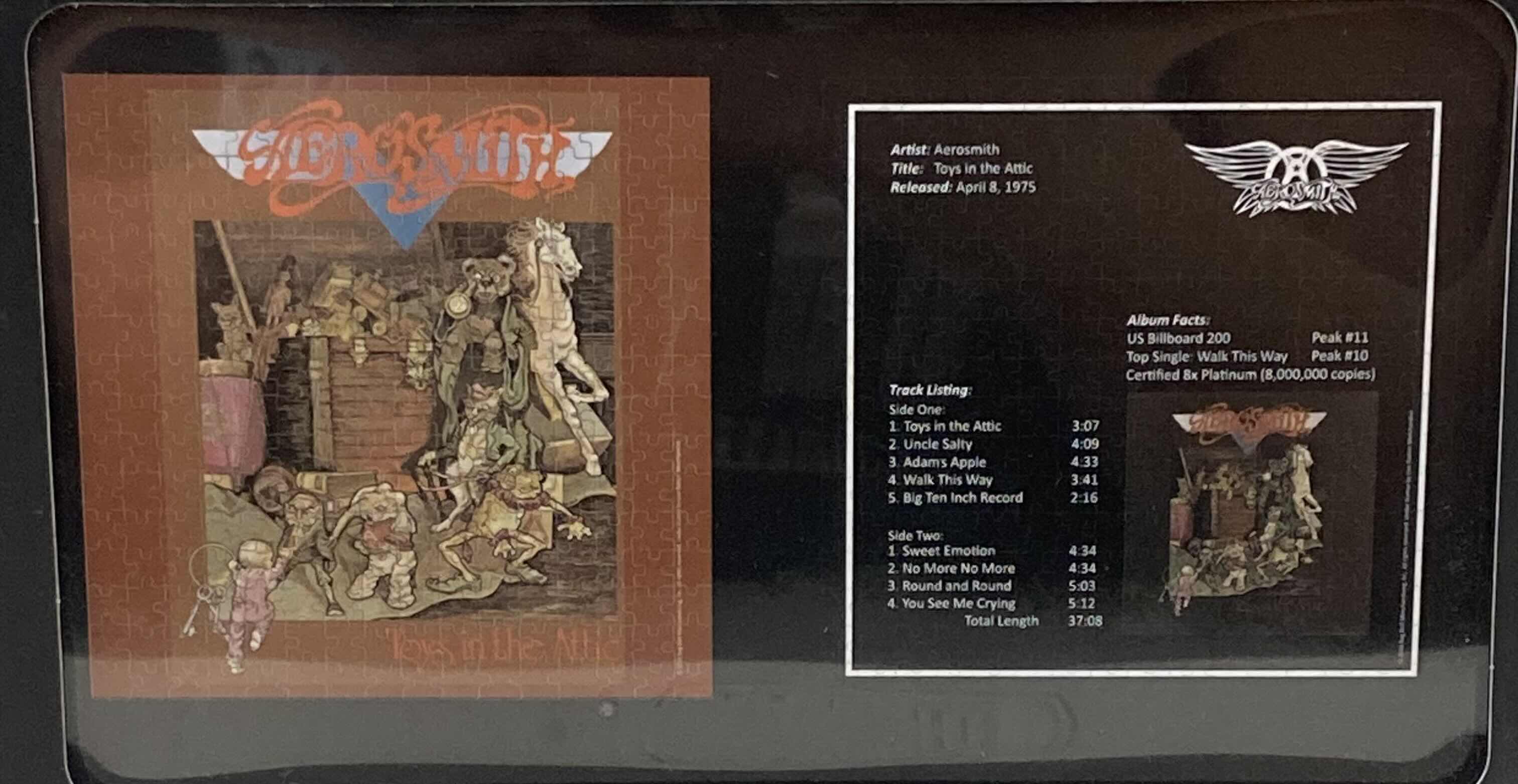 Photo 1 of NEW ICONIC CONCEPTS AEROSMITH JIGSAW PUZZLES