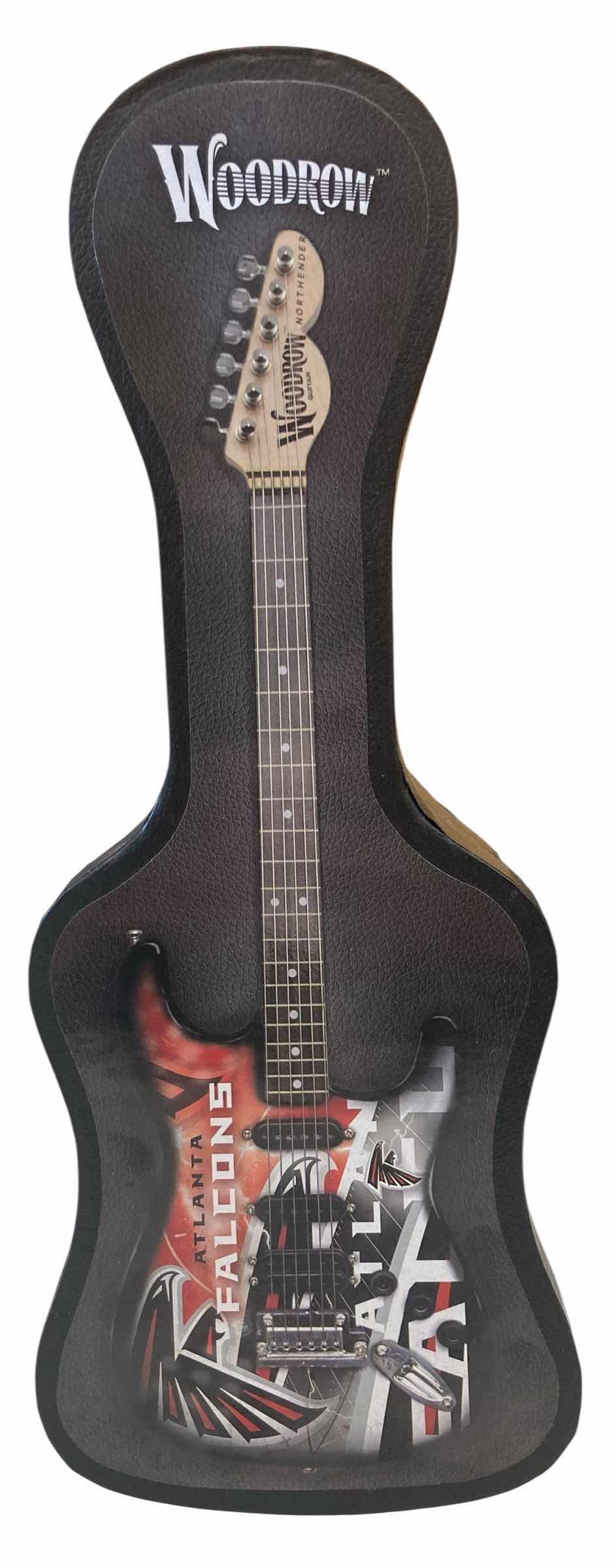 Photo 1 of WOODROW NORTHLANDER MINI GUITAR ATLANTA FALCONS H10”