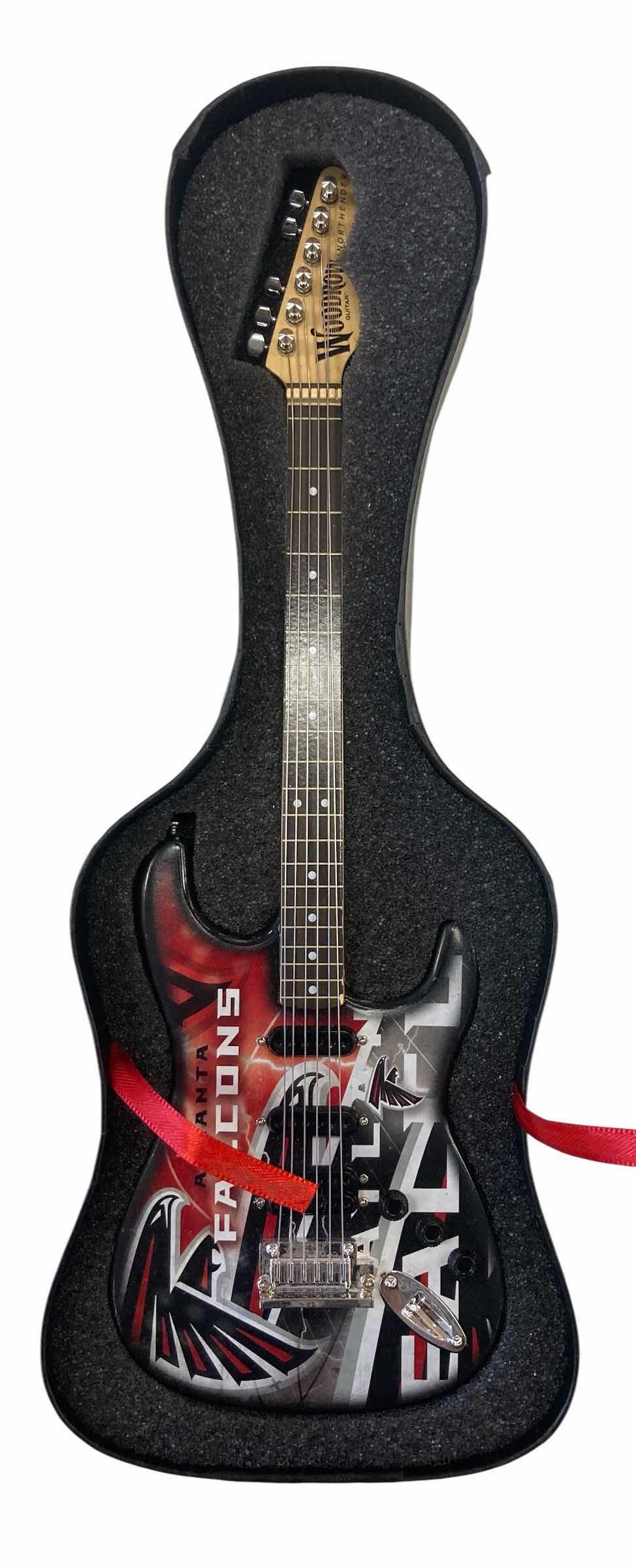Photo 1 of WOODROW NORTHLANDER MINI GUITAR ATLANTA FALCONS H10”