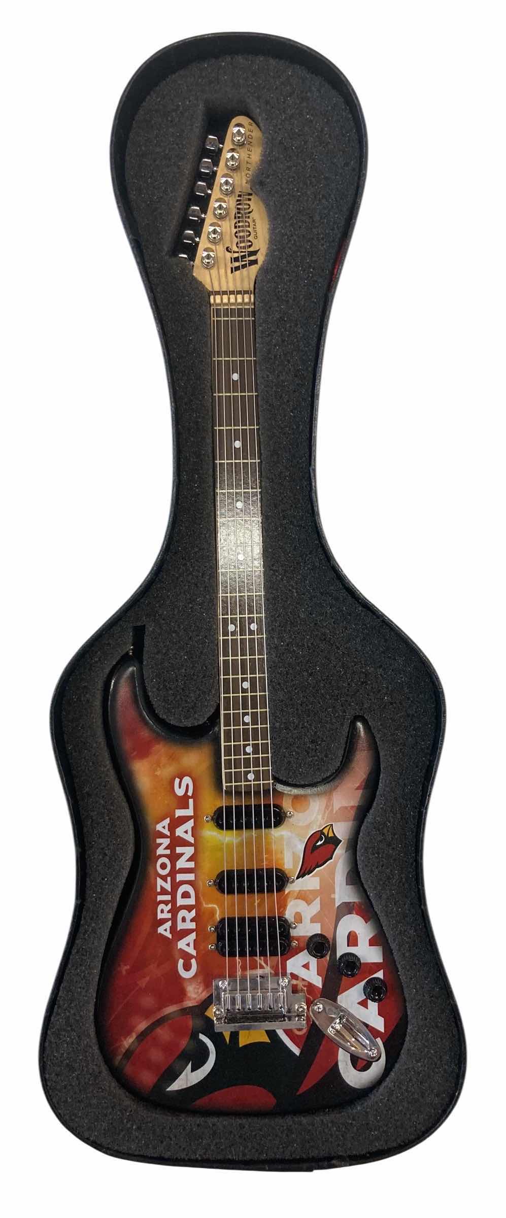 Photo 1 of WOODROW NORTHLANDER MINI GUITAR LIMITED EDITION ARIZONA CARDINALS H10”