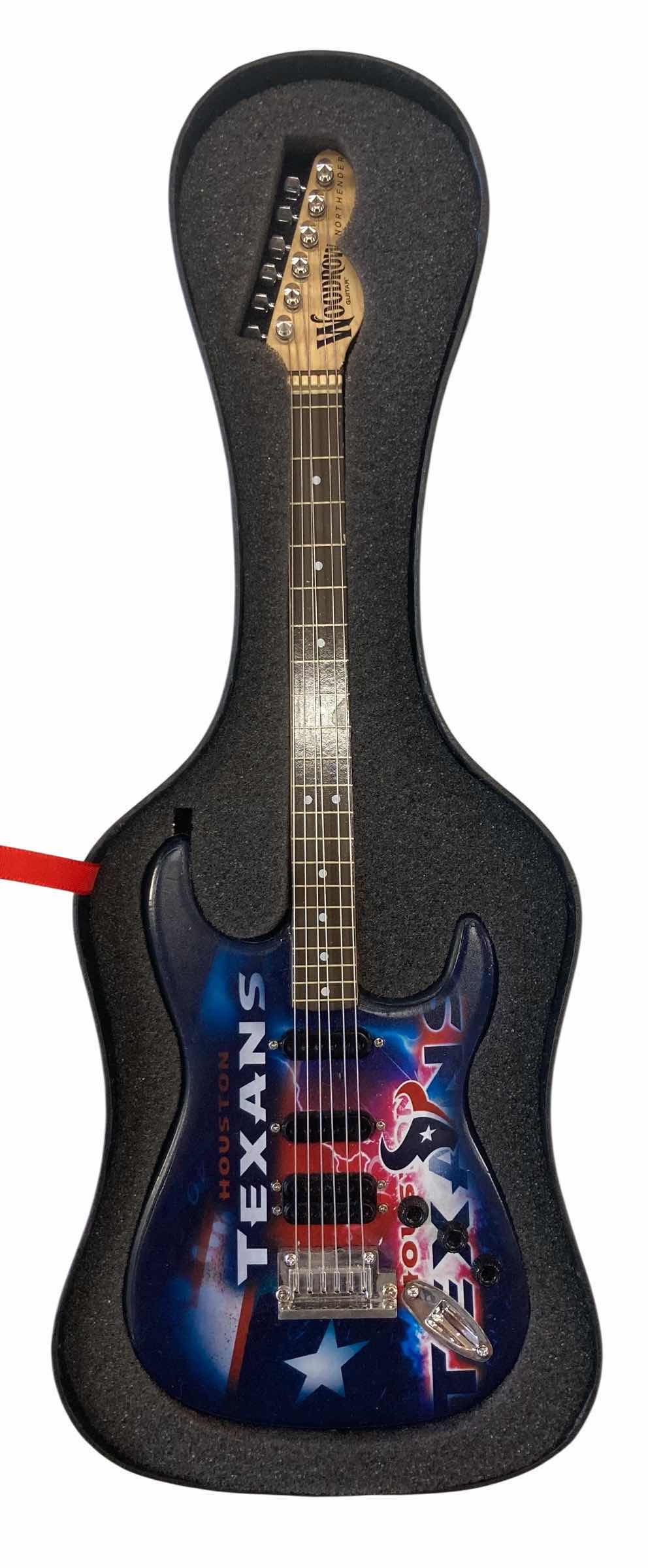 Photo 1 of WOODROW NORTHLANDER MINI GUITAR LIMITED EDITION HOUSTON TEXANS H10”