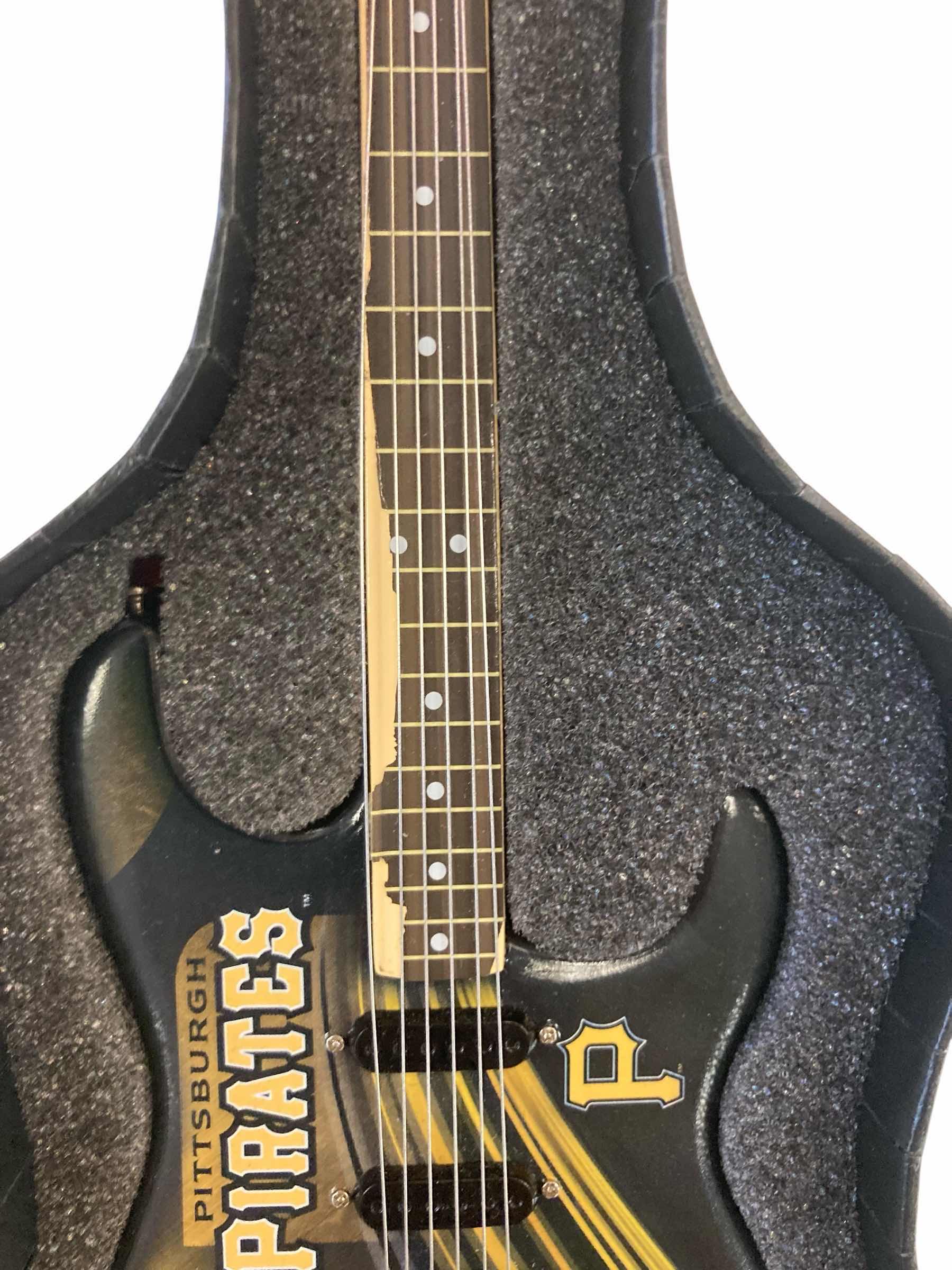 Photo 1 of WOODROW NORTHLANDER MINI GUITAR PITTSBURG PIRATES H10”