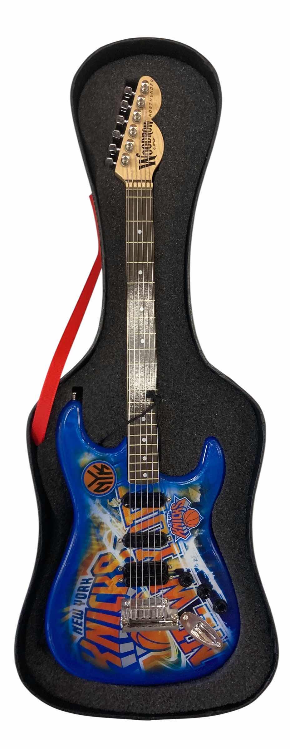 Photo 1 of WOODROW NORTHLANDER MINI GUITAR LIMITED EDITION NEW YORK KNICKS H10”