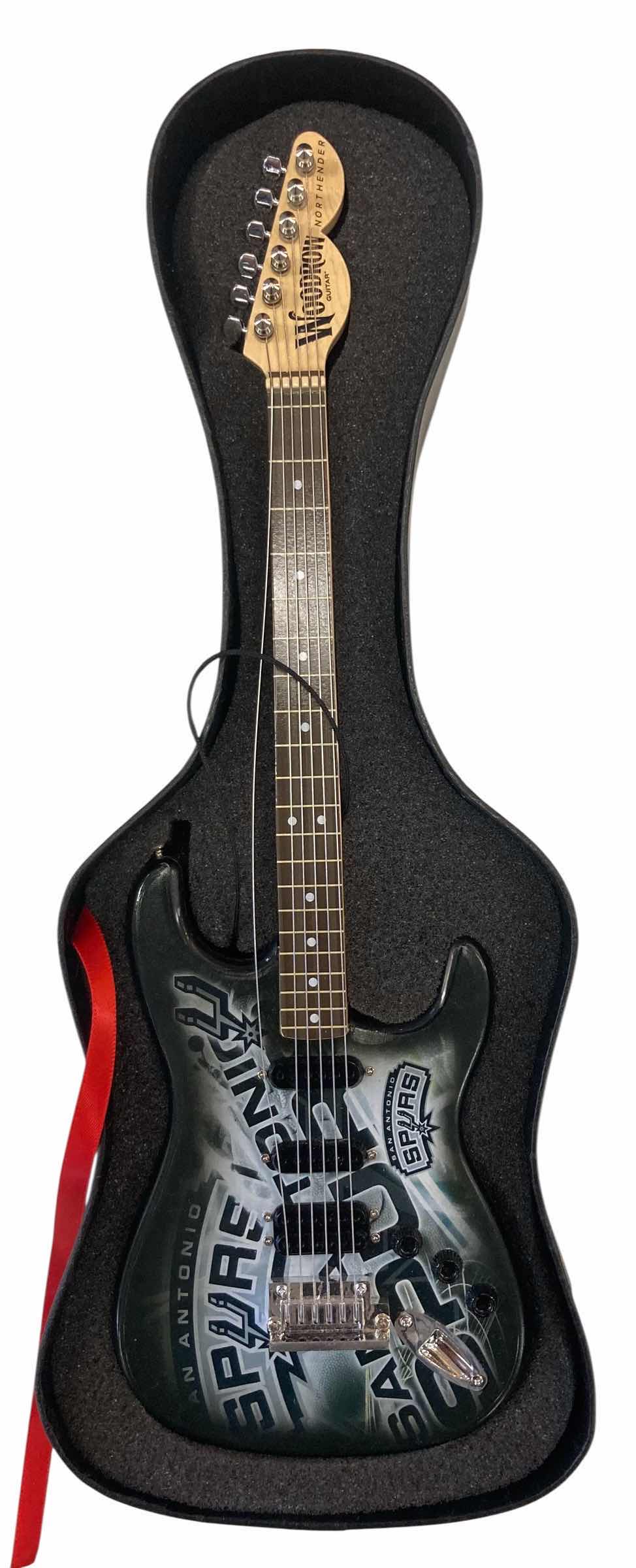Photo 1 of WOODROW NORTHLANDER MINI GUITAR LIMITED EDITION SAN ANTONIO SPURS H10”