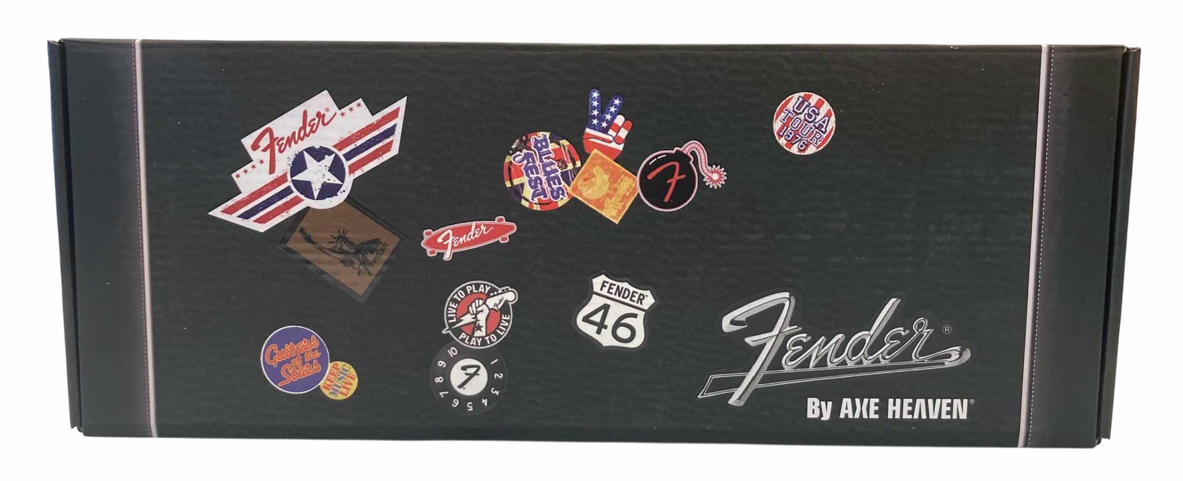 Photo 1 of FENDER BY AXE HEAVEN MINIATURE GUITARS TELECASTER CLASSIC SUNBURST ELECTRIC GUITAR W STAND H9.5”