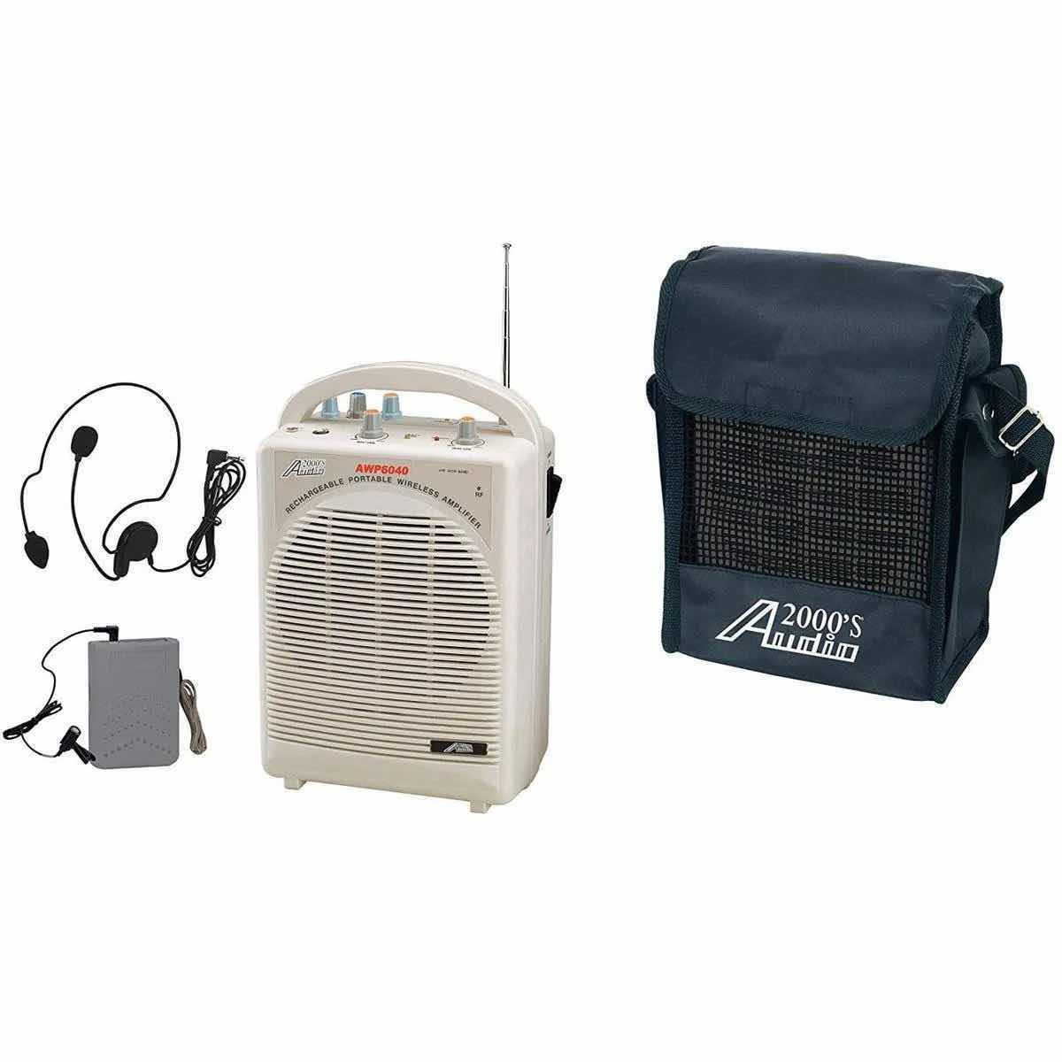 Photo 1 of AUDIO 2000’S RECHARGEABLE PORTABLE WIRELESS SYSTEM MODEL AWP6040