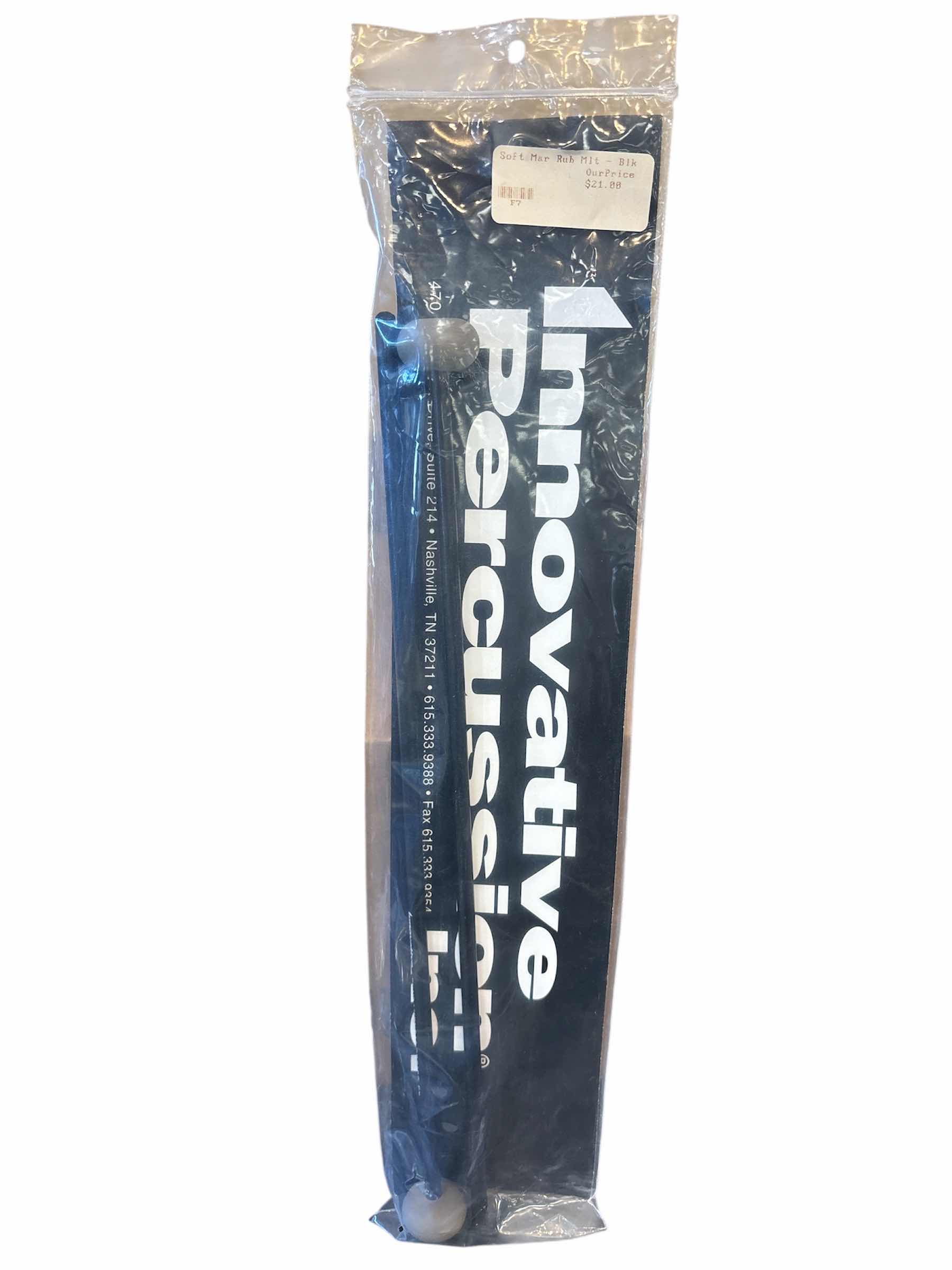 Photo 1 of NEW INNOVATIVE PERCUSSION INC SOFT MARIMBA RUBBER MALLETS, BLACK (F7)