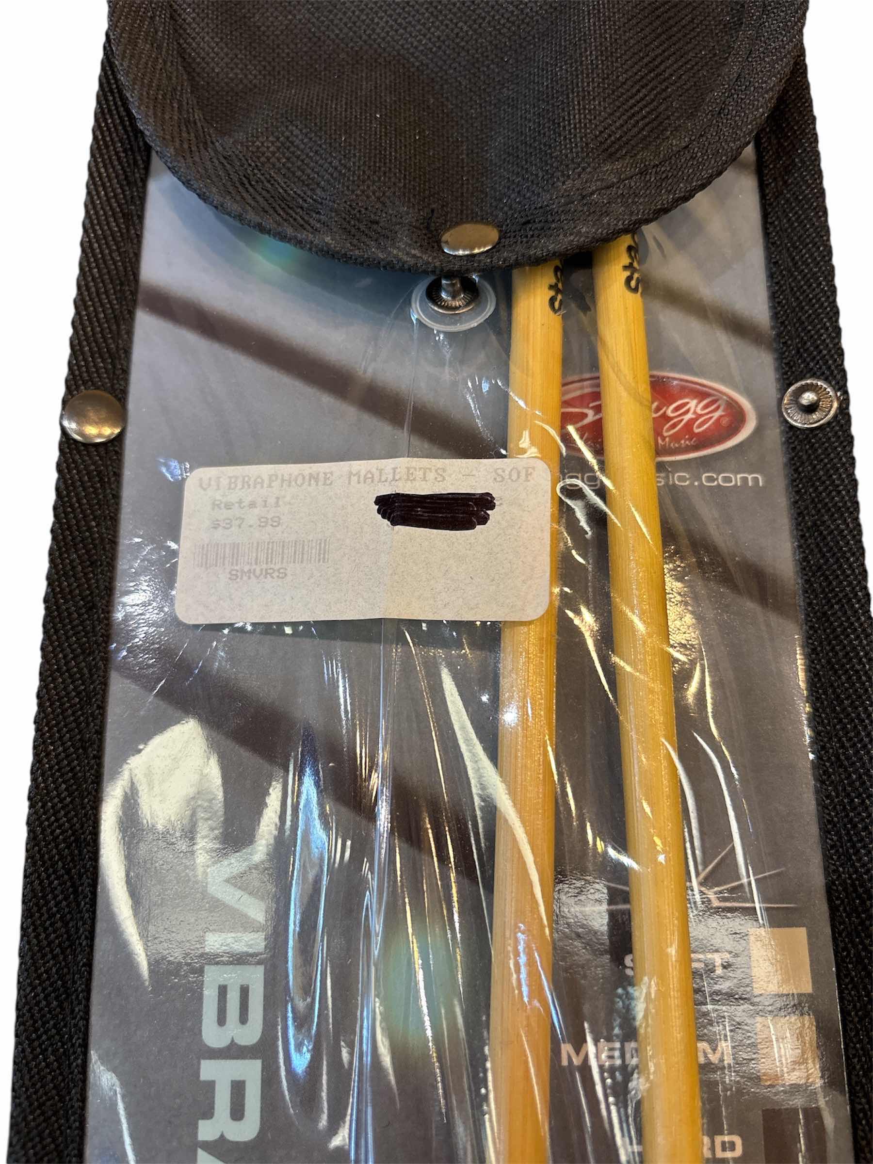 Photo 1 of NEW STAGG SOFT VIBRAPHONE MALLETS W RATTAN SHAFT (SMV-RH)