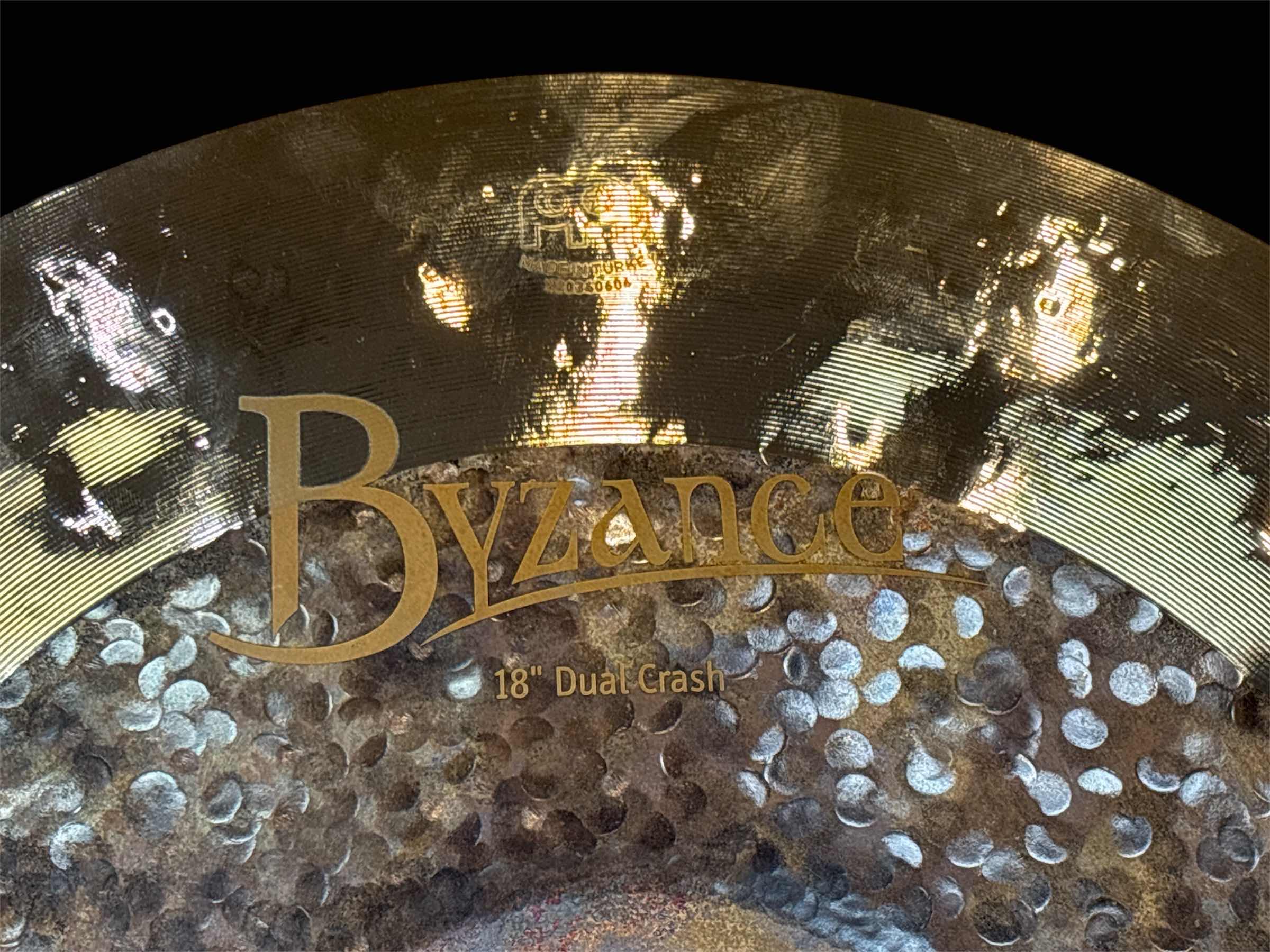 Photo 1 of MEINL BYZANCE 18” DUAL CRASH CYMBAL