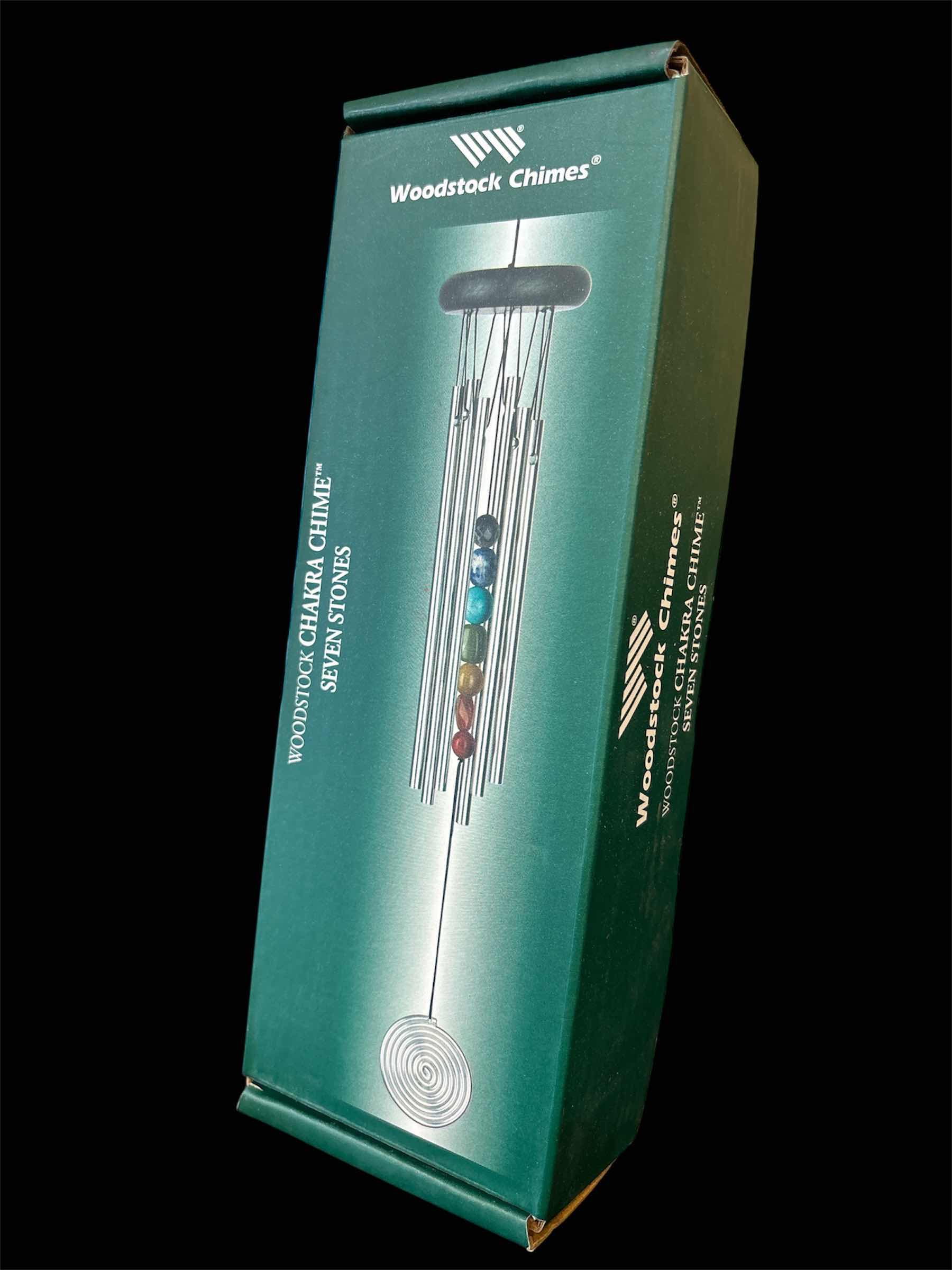 Photo 1 of NEW WOODSTOCK 17” CHAKRA CHIME- SEVEN STONES