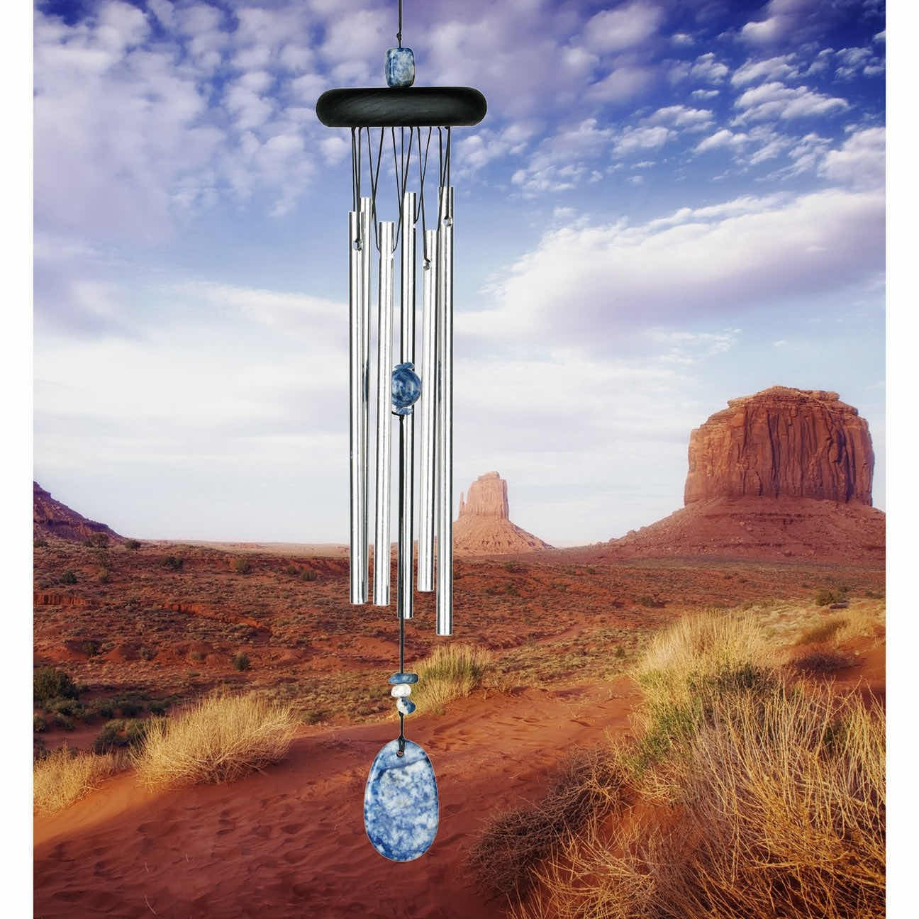 Photo 1 of NEW WOODSTOCK 17” CHAKRA CHIME- LAPIS