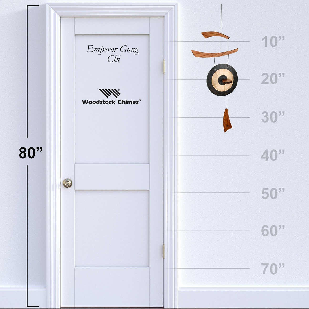 Photo 1 of NEW WOODSTOCK CHIMES 34” EMPEROR GONG CHIME