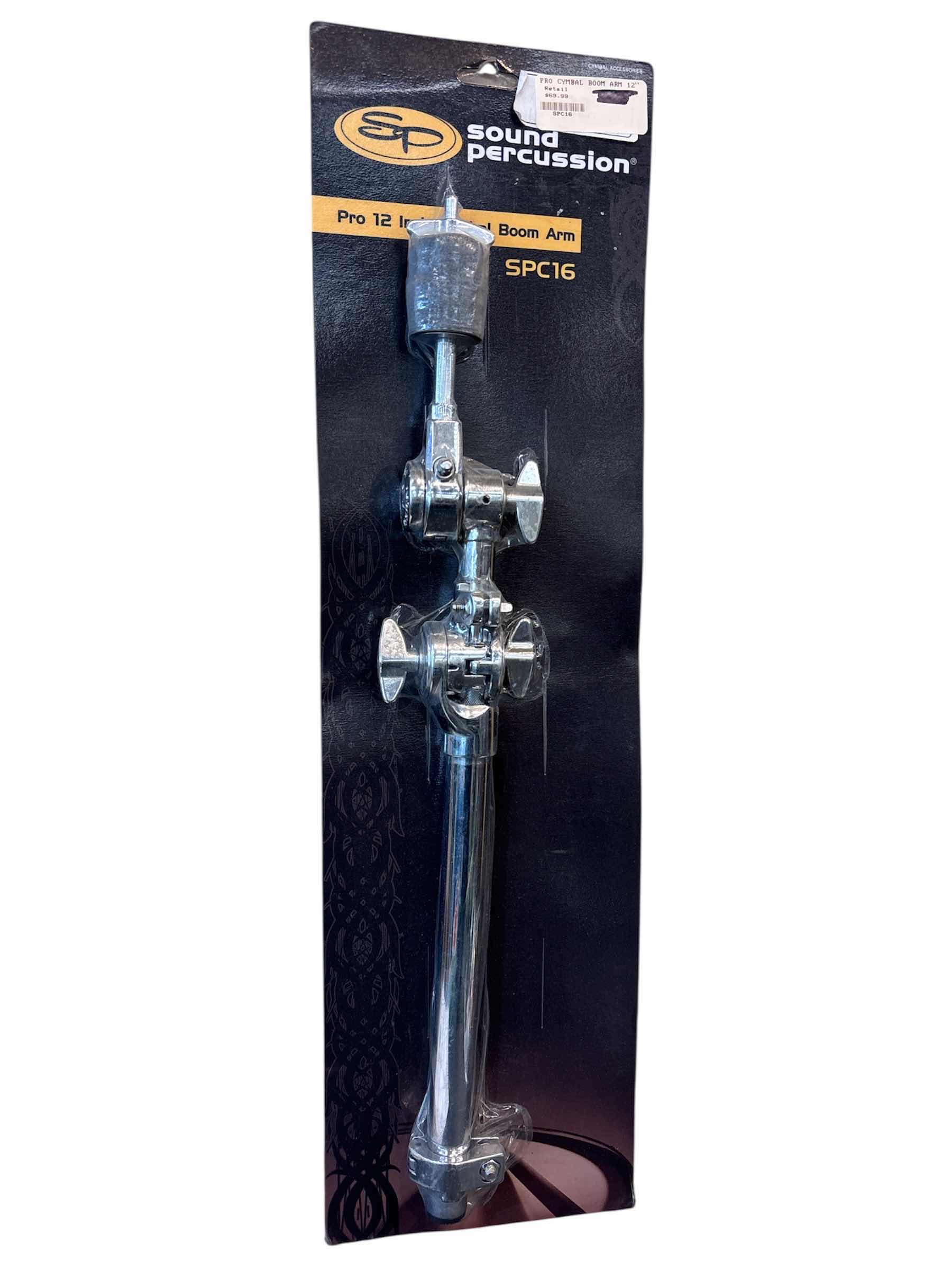 Photo 1 of NEW SOUND PERCUSSION PRO 12” CYMBAL BOOM ARM SPC16