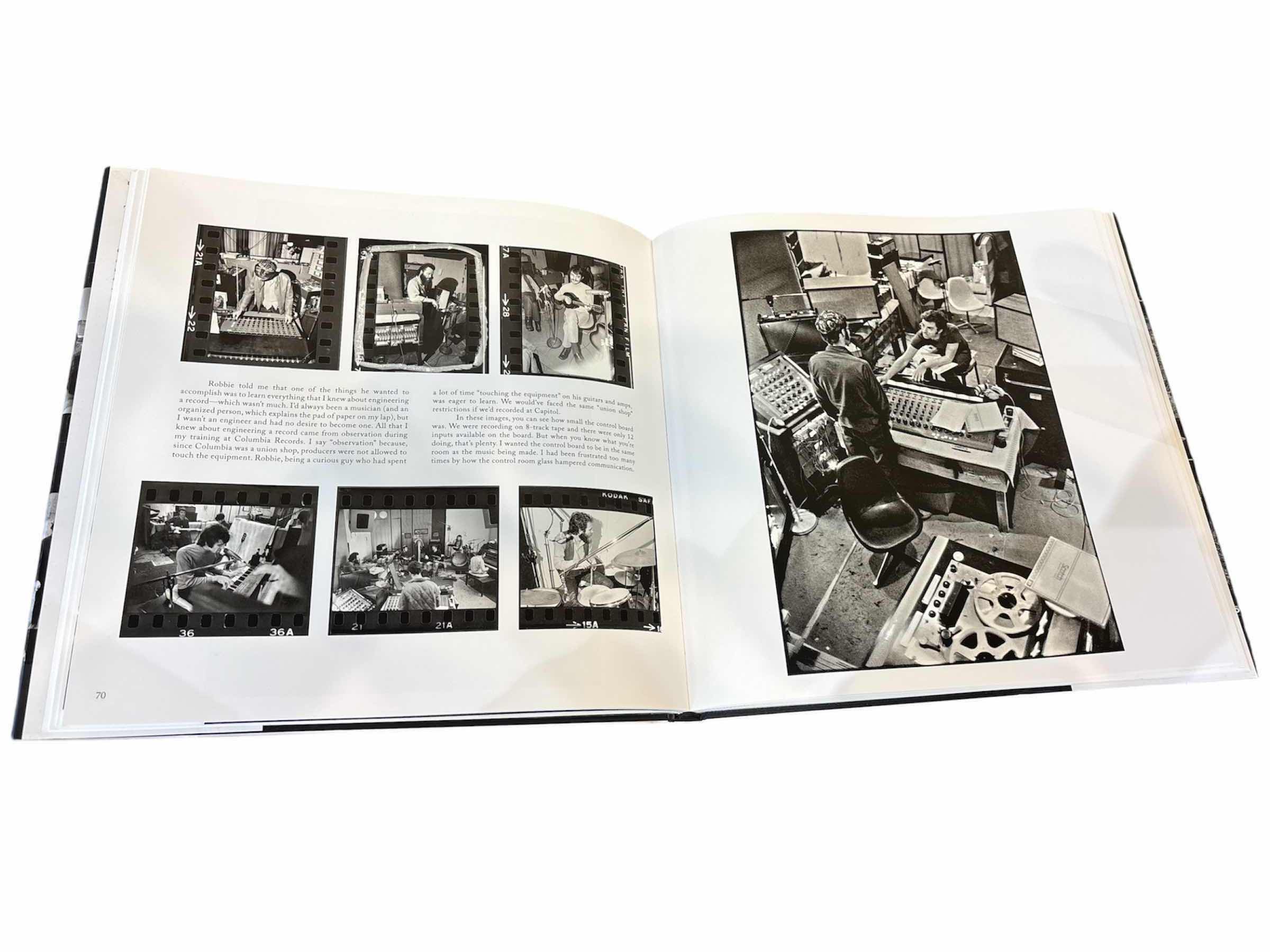 Photo 1 of THE BAND PHOTOGRAPHS 1968-1969 BY ELLIOTT LANDY HARDBACK BOOK, 160 PGS