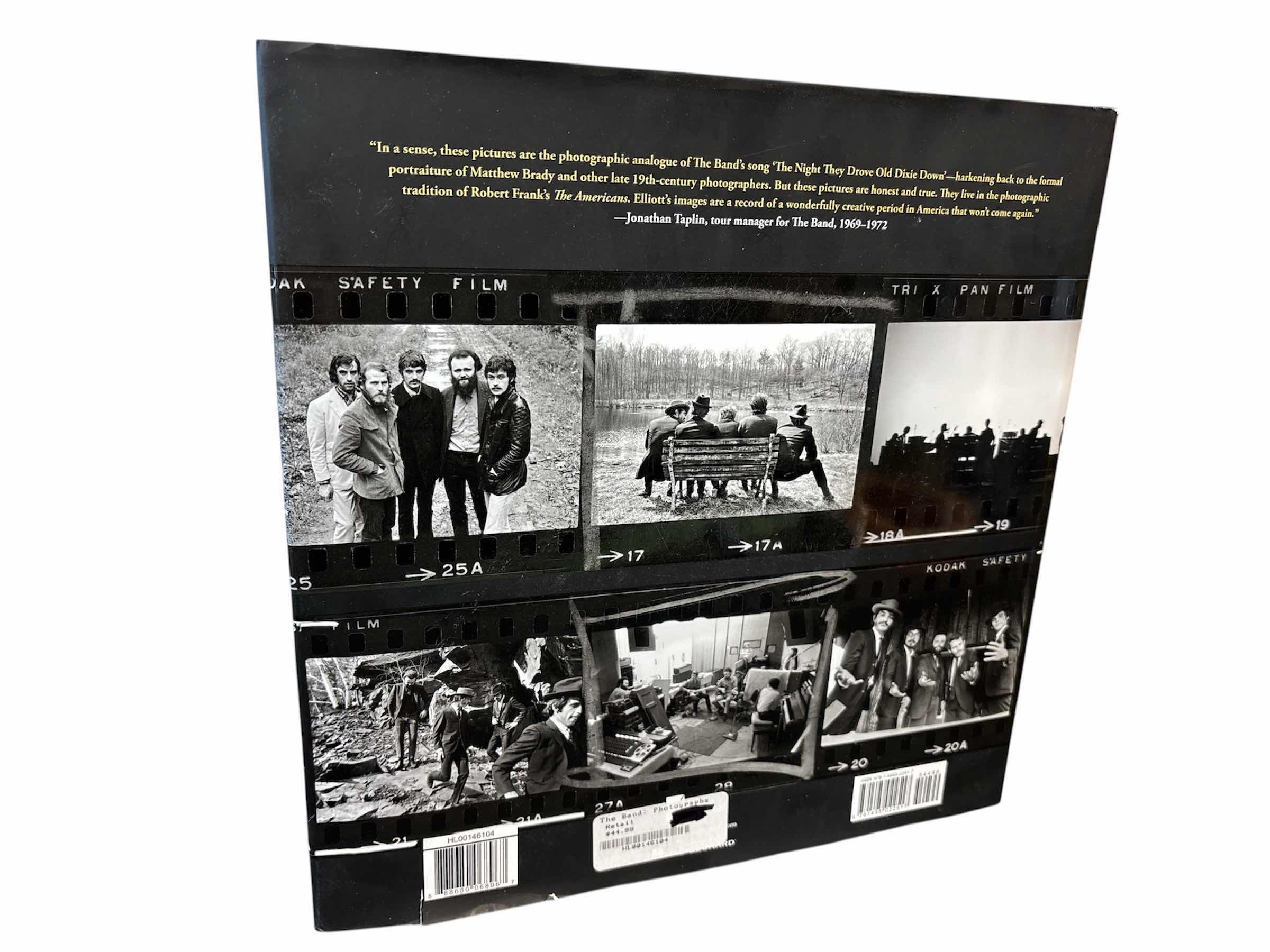 Photo 1 of THE BAND PHOTOGRAPHS 1968-1969 BY ELLIOTT LANDY HARDBACK BOOK, 160 PGS