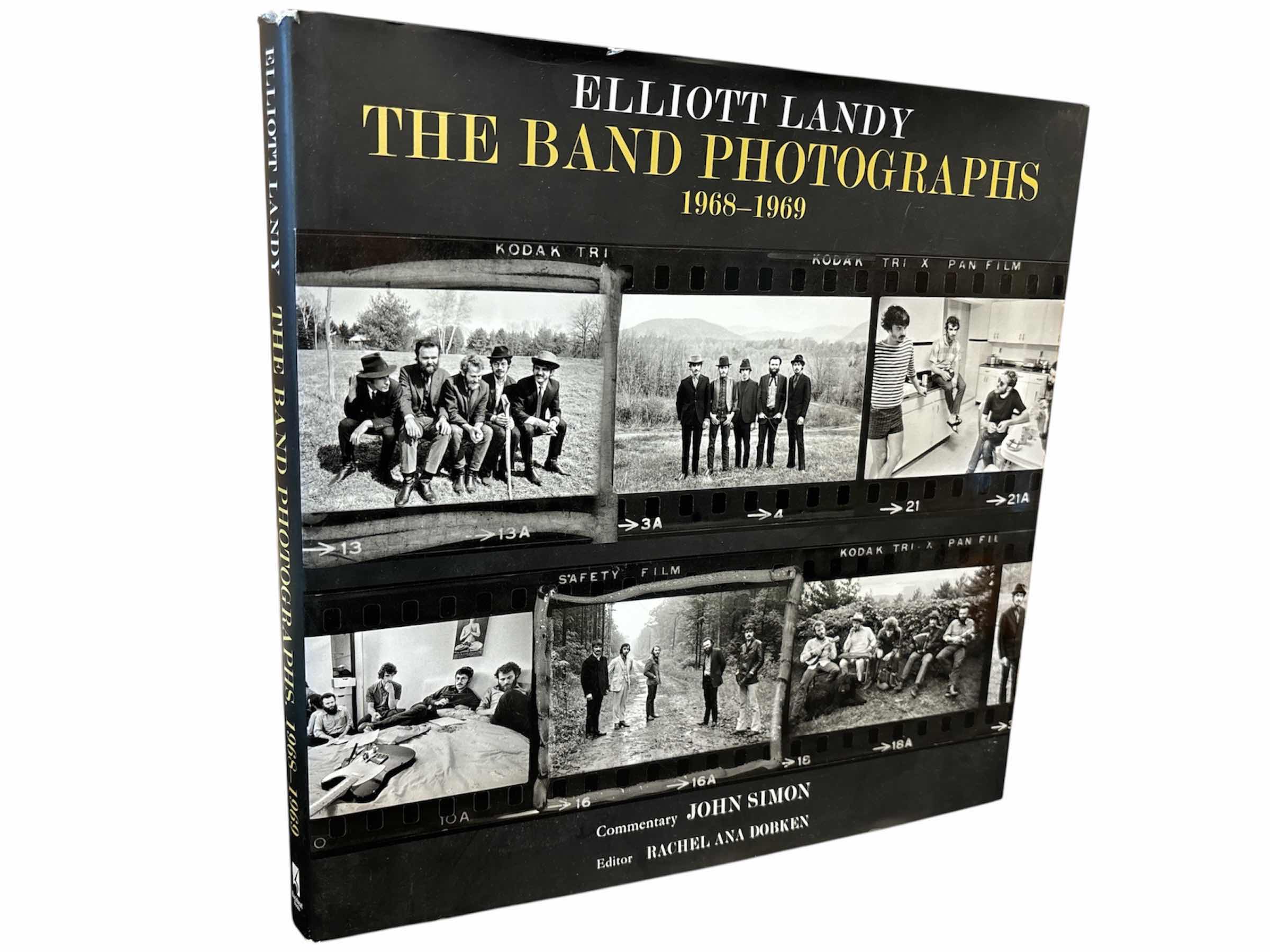 Photo 1 of THE BAND PHOTOGRAPHS 1968-1969 BY ELLIOTT LANDY HARDBACK BOOK, 160 PGS