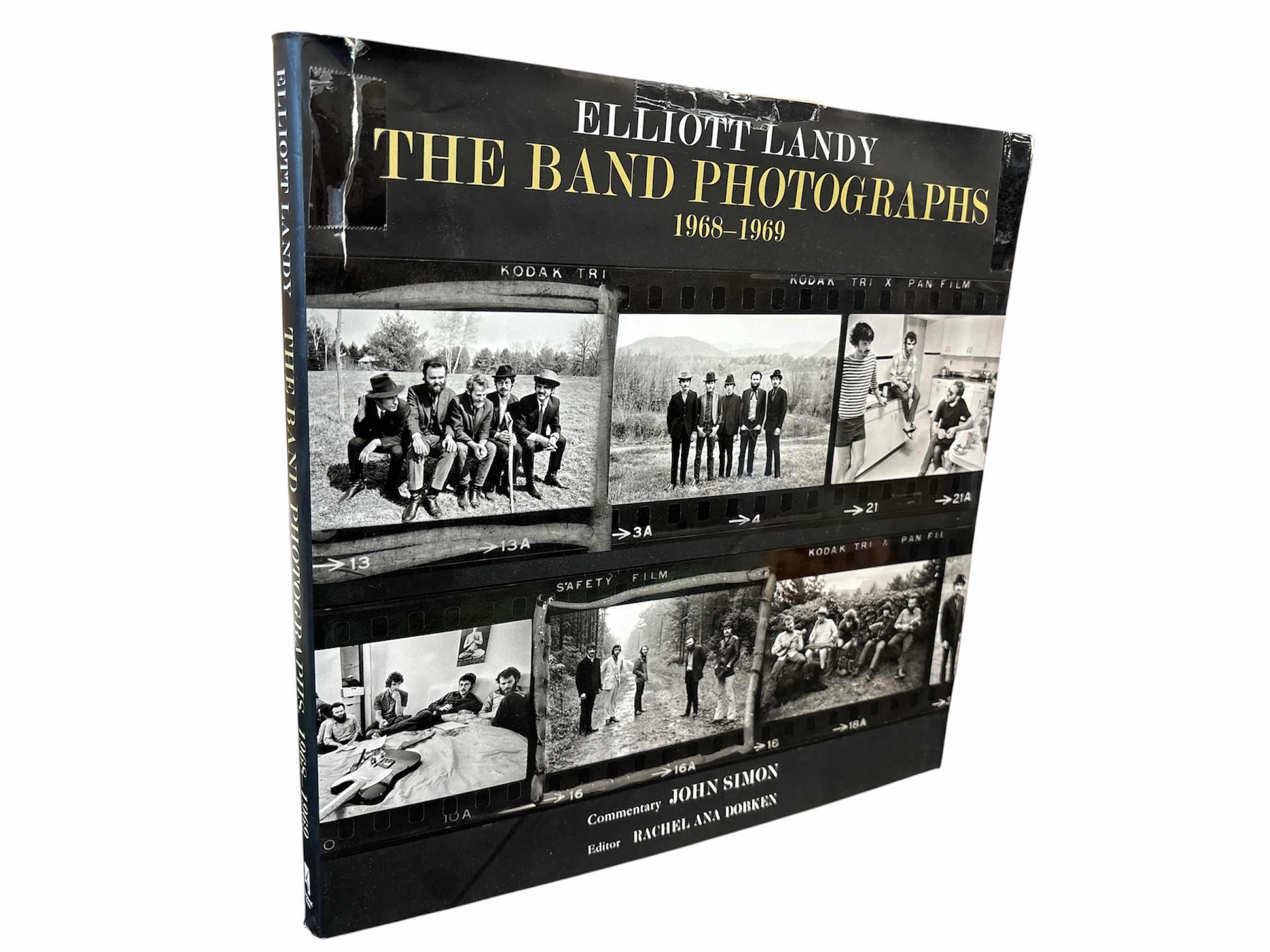 Photo 1 of THE BAND PHOTOGRAPHS 1968-1969 BY ELLIOTT LANDY HARDBACK BOOK, 160 PGS