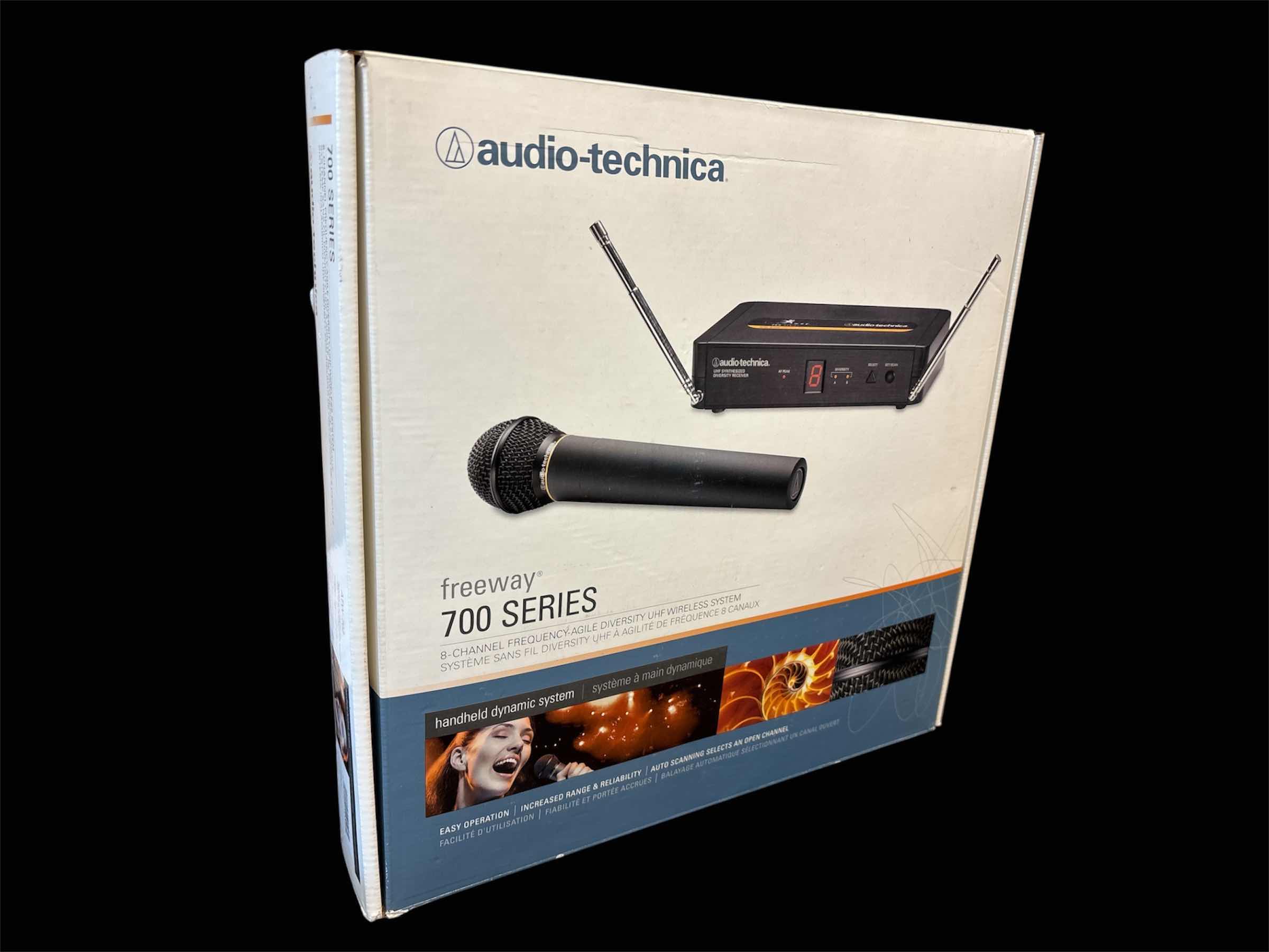 Photo 1 of NEW AUDIO-TECHNICAL FREEWAY 700 SERIES 8-CHANNEL FREQUENCY-AGILE DIVERSITY UHF WIRELESS SYSTEM