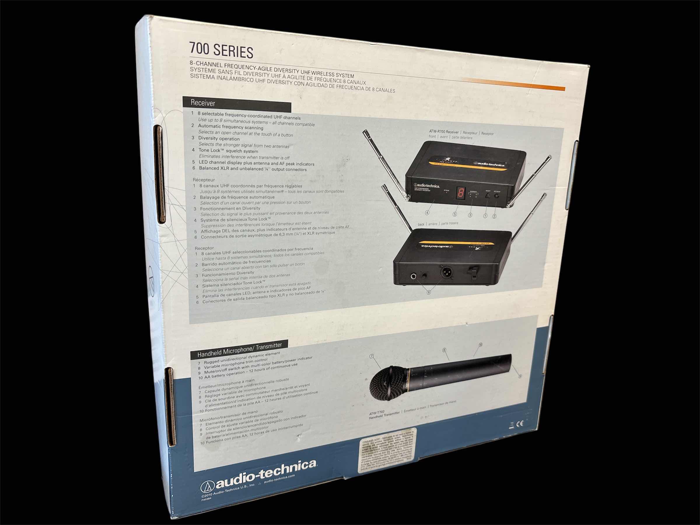 Photo 1 of NEW AUDIO-TECHNICAL FREEWAY 700 SERIES 8-CHANNEL FREQUENCY-AGILE DIVERSITY UHF WIRELESS SYSTEM