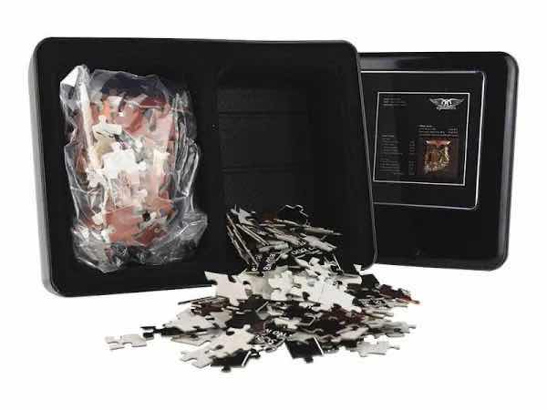 Photo 1 of NEW ICONIC CONCEPTS 2 PUZZLES, 256 PCS EACH- AEROSMITH TOYS IN THE ATTIC ALBUM COVER & BACK COVER