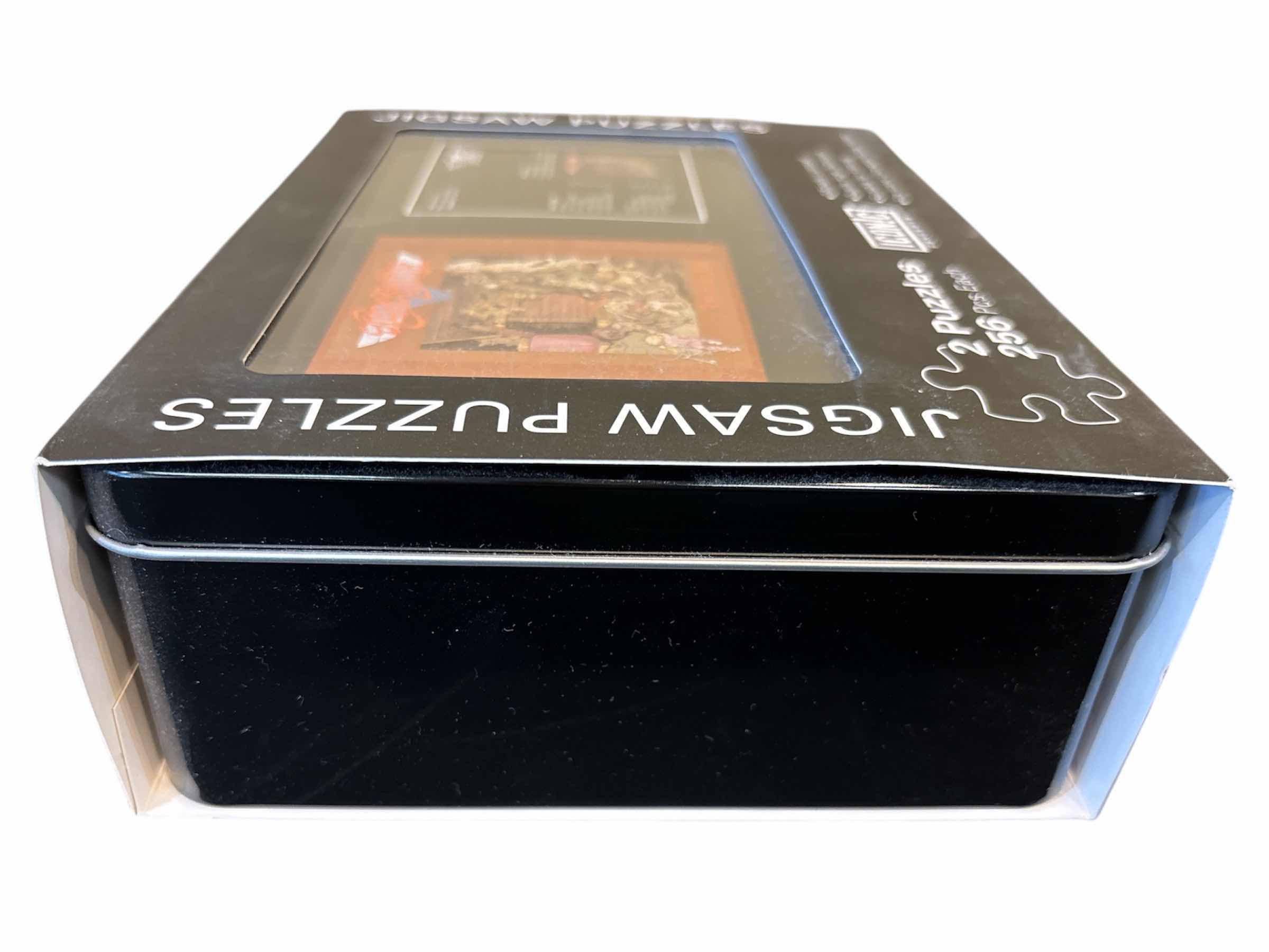 Photo 1 of NEW ICONIC CONCEPTS 2 PUZZLES, 256 PCS EACH- AEROSMITH TOYS IN THE ATTIC ALBUM COVER & BACK COVER