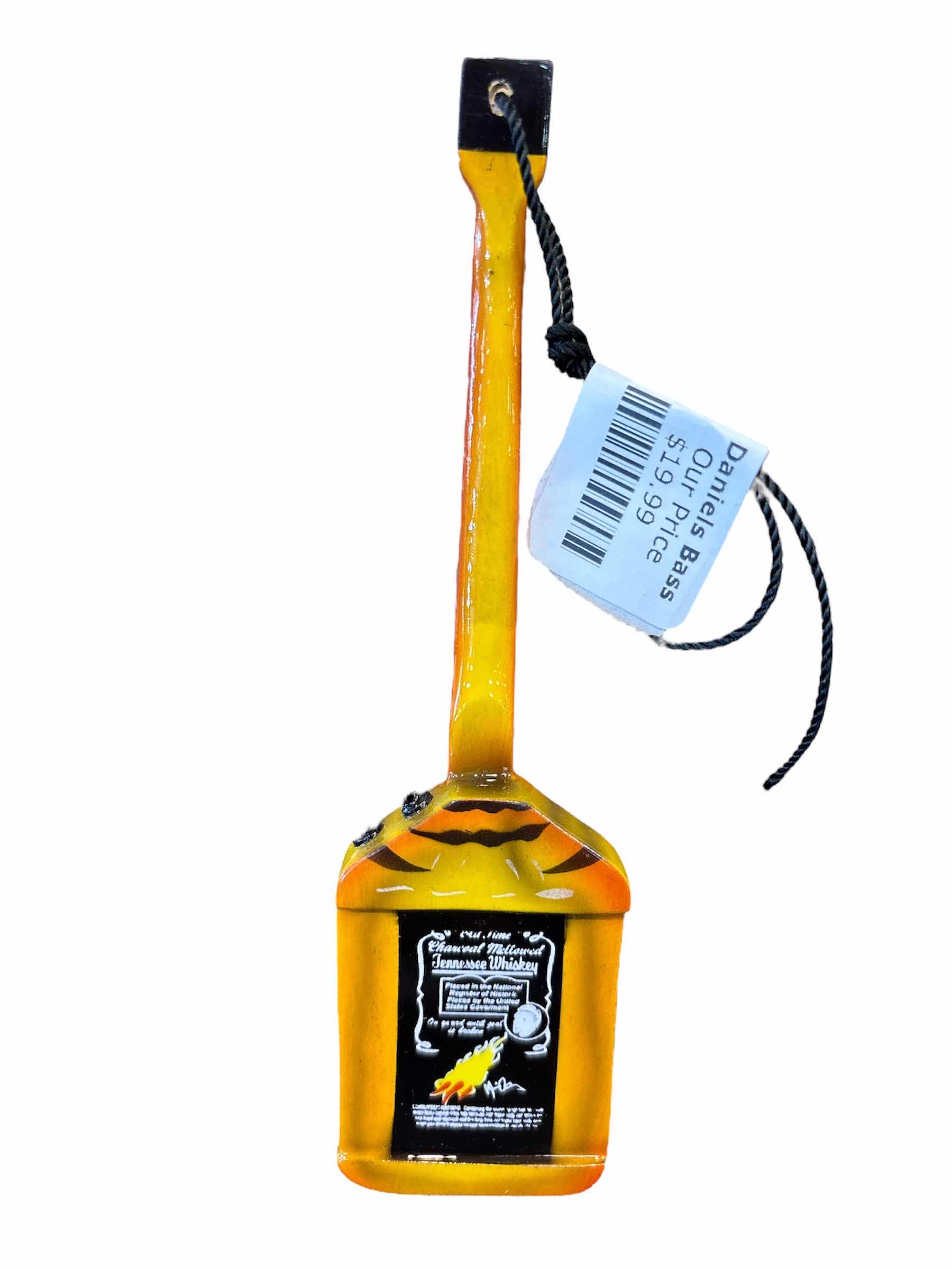 Photo 1 of NEW AXE HEAVEN HANDCRAFTED MINI GUITAR 6” HOLIDAY ORNAMENT, JACK DANIELS BASS GUITAR