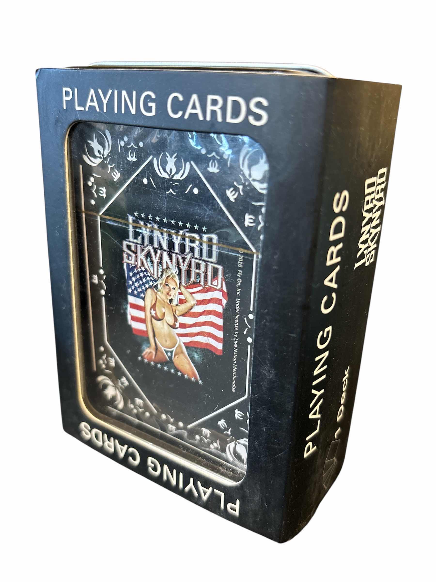 Photo 1 of NEW ICONIC CONCEPTS LYNYRD SKYNYRD DECK OF PLAYING CARDS