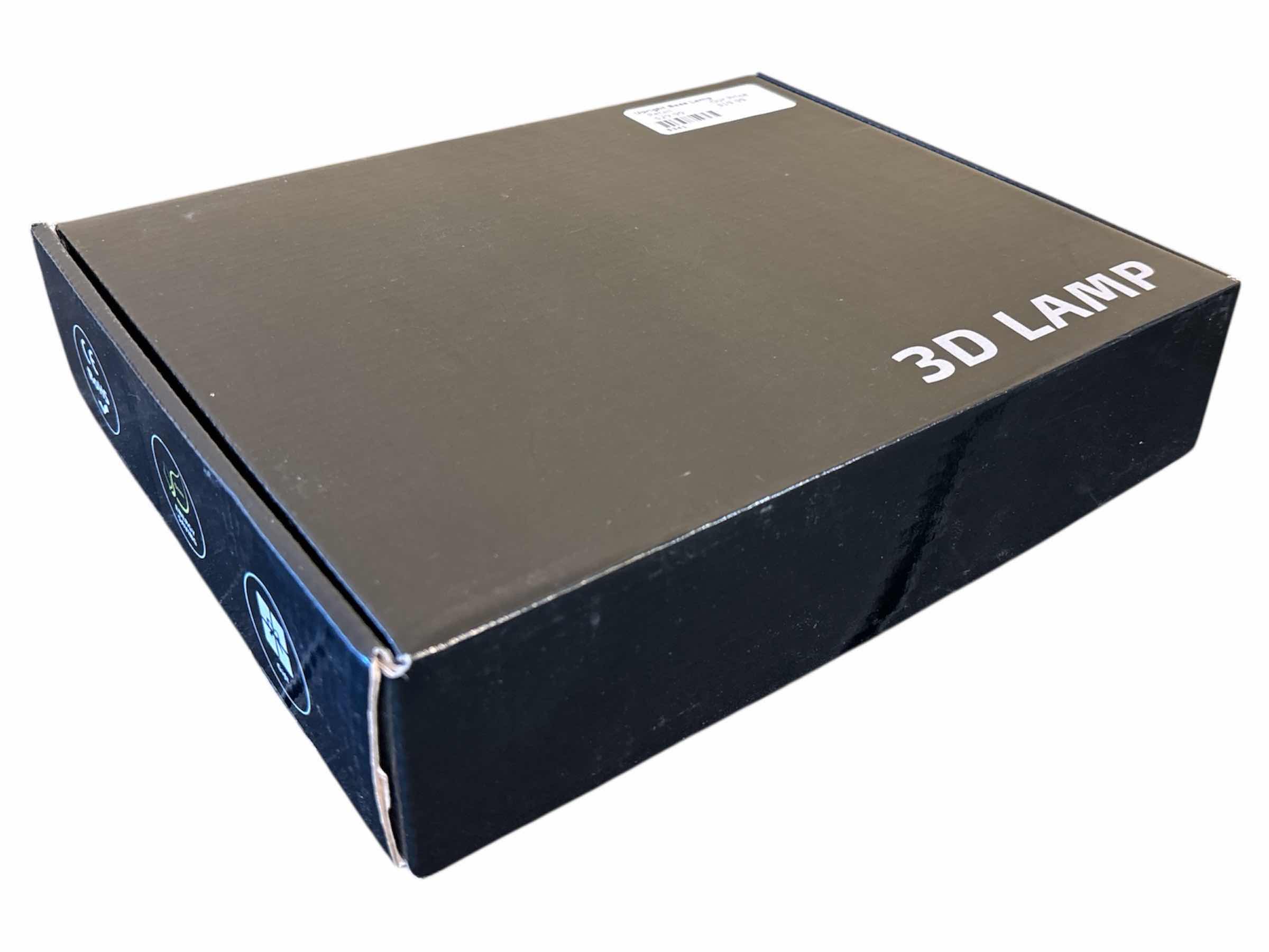 Photo 1 of NEW 3D LED LAMP OPTICAL ILLUSION LIGHT W 7 COLOR CHANGING LIGHTING EFFECTS- UPRIGHT BASS